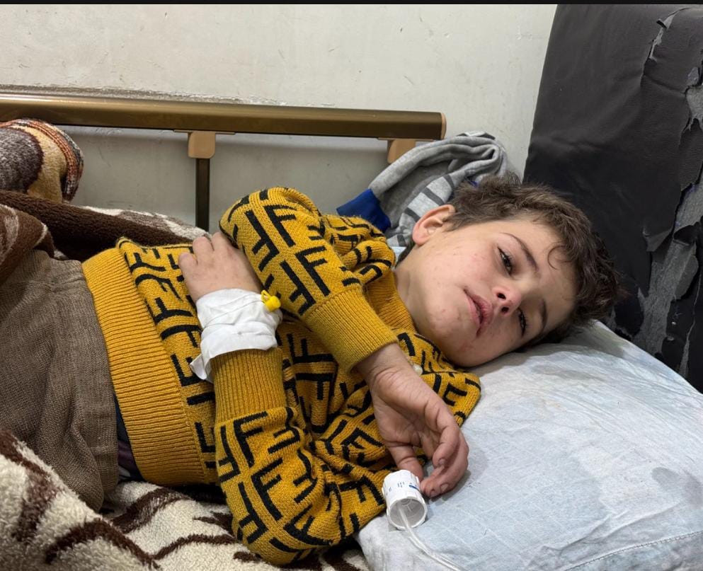 Meningitis threatens his life…