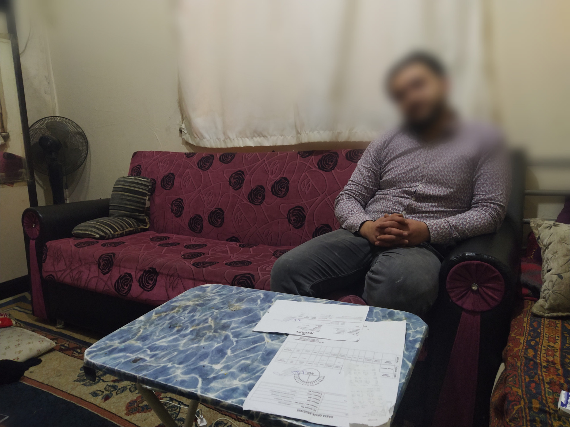 Ihab had an eye injury and he needs urgent surgery