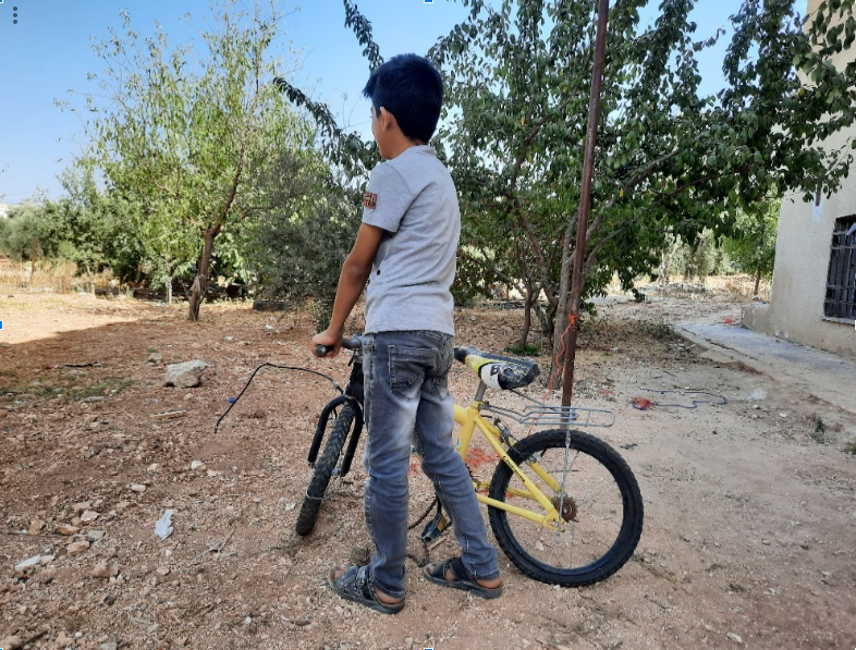 Turki, an orphan from Homs