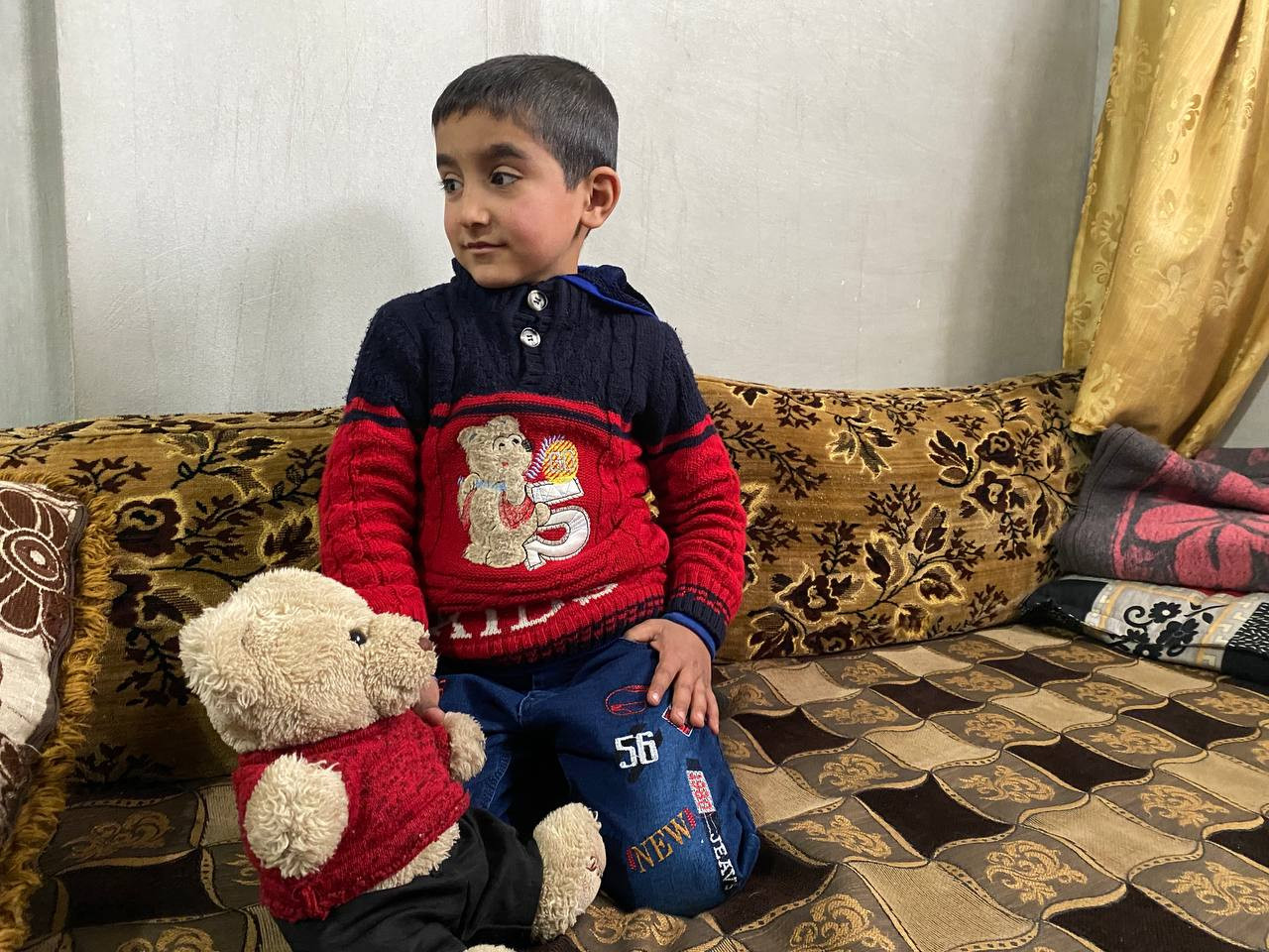 Muhammad, despite his young age, is in extreme pain and desperately needs lithotripsy