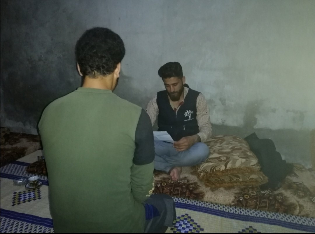 مريض شلل إرب درشن أيسر بحاجة لخزع
