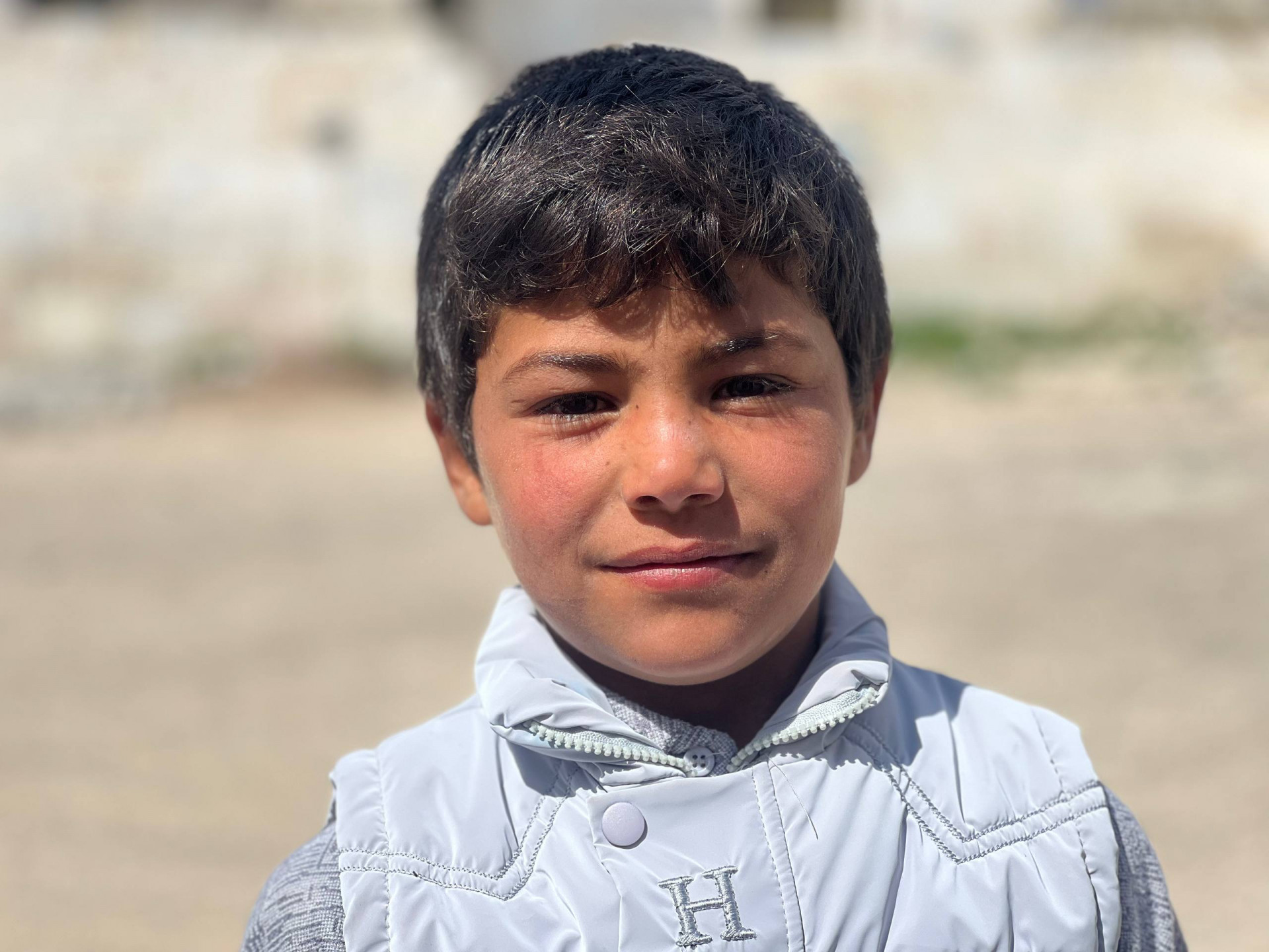 Abdulsalam, ein Halbwaisenkind aus Aleppo