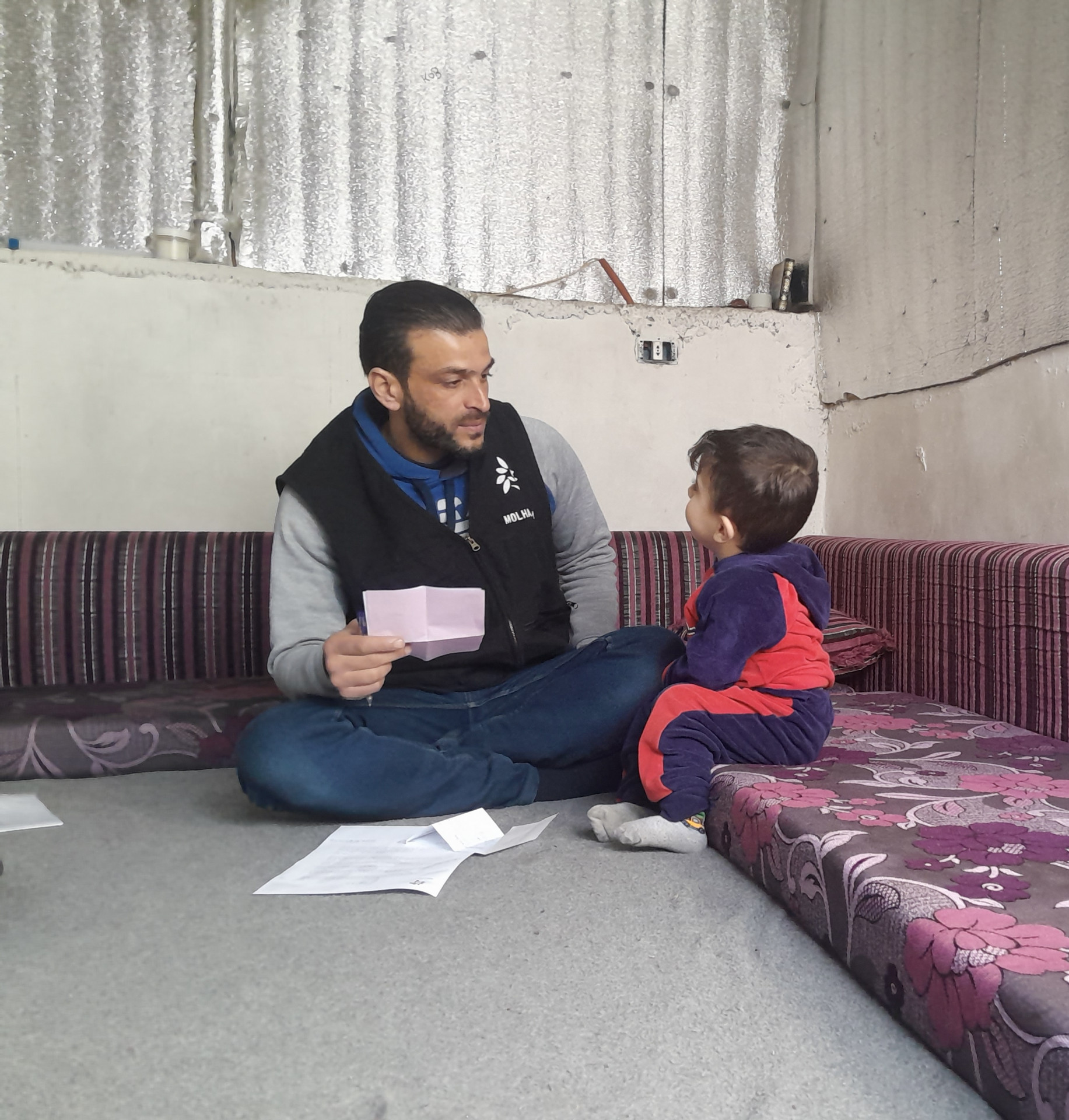 Khalid is a child who cannot play with his friends due to his health condition!