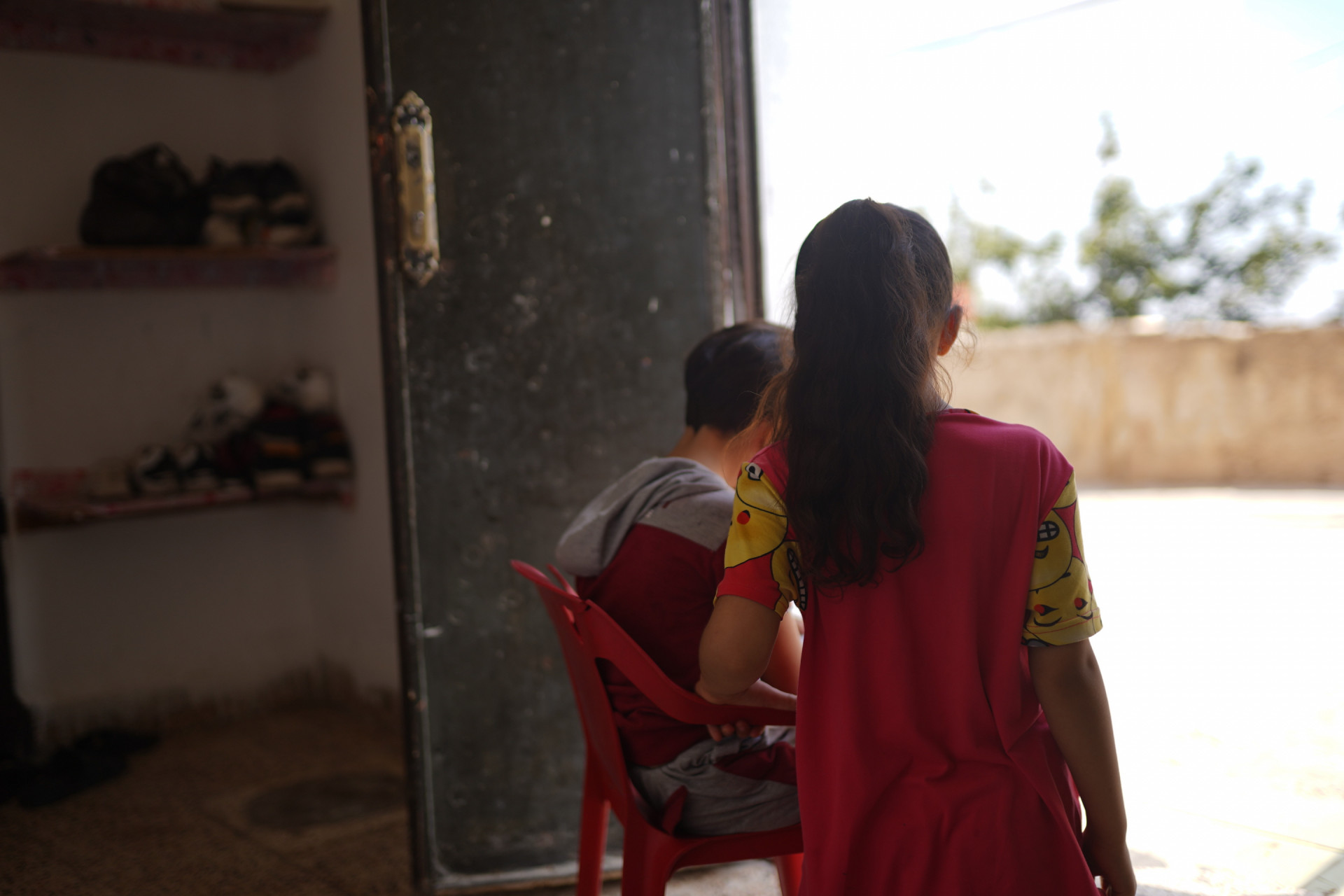 Lama and her family live in tragic conditions. they need humanitarian assistance to secure food and house rent