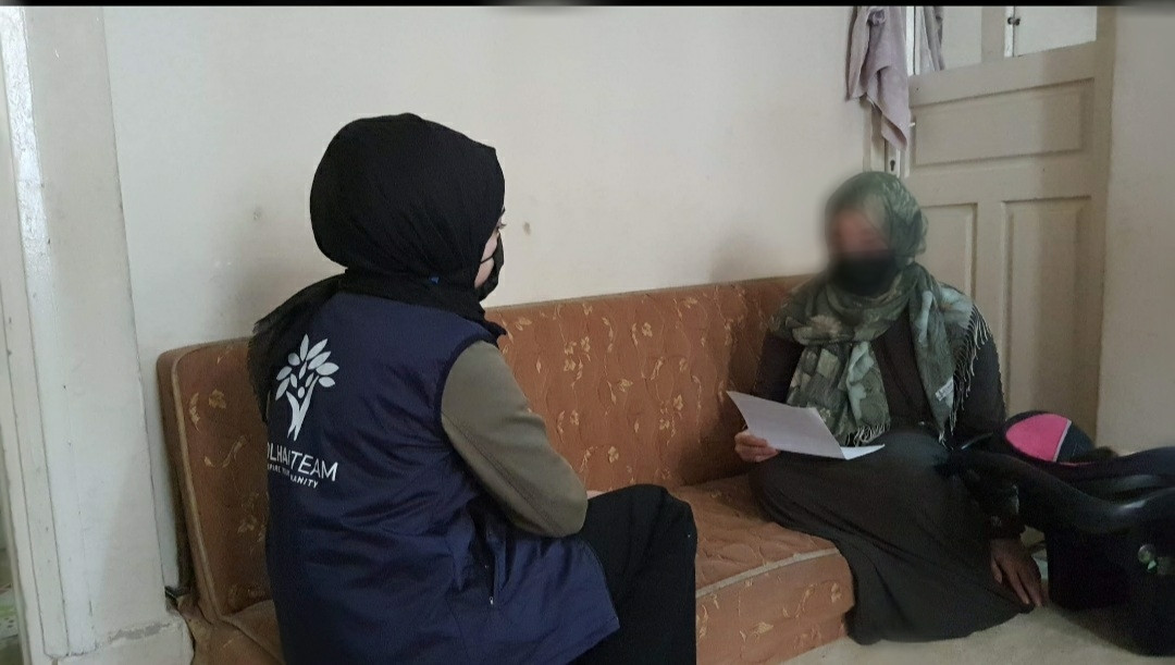 After her husband got sick, Alaa became responsible for her family