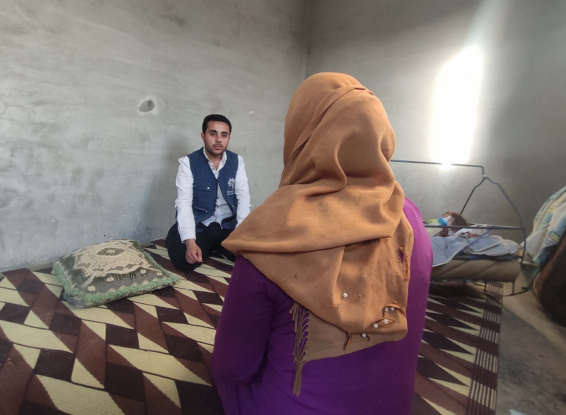 A family endures difficult living conditions and needs help.