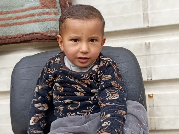 The war on Gaza deprived the child Omar of his father.