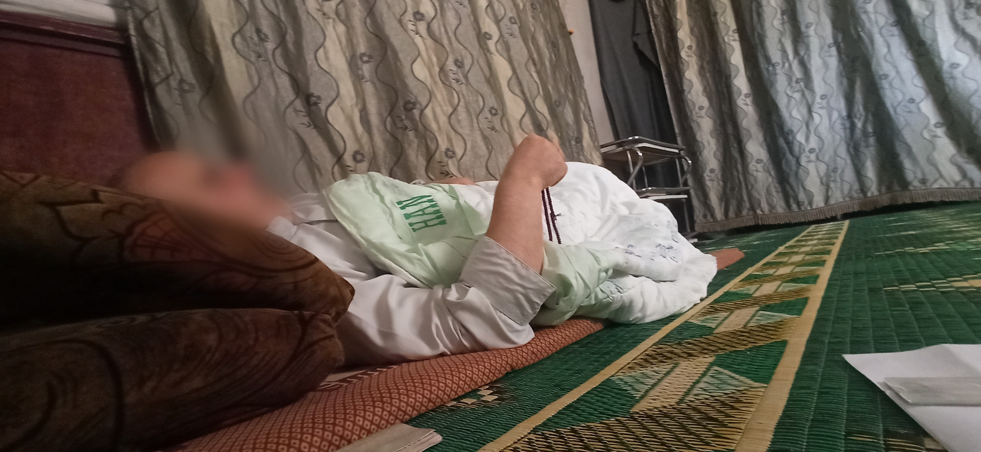 Faisal is ill and needs your help.