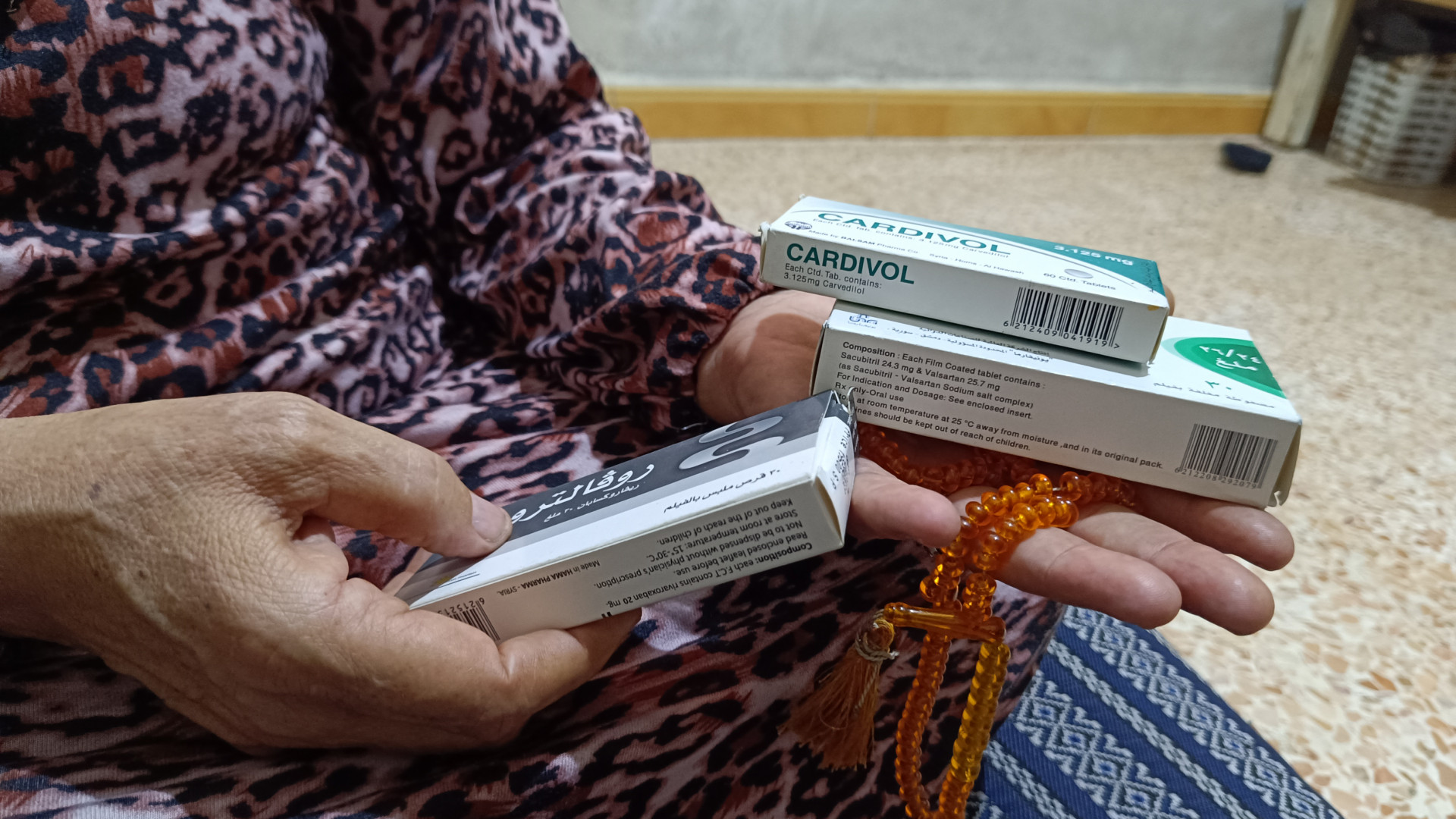 A seventy-year-old aunt is the caregiver for her bedridden husband!
