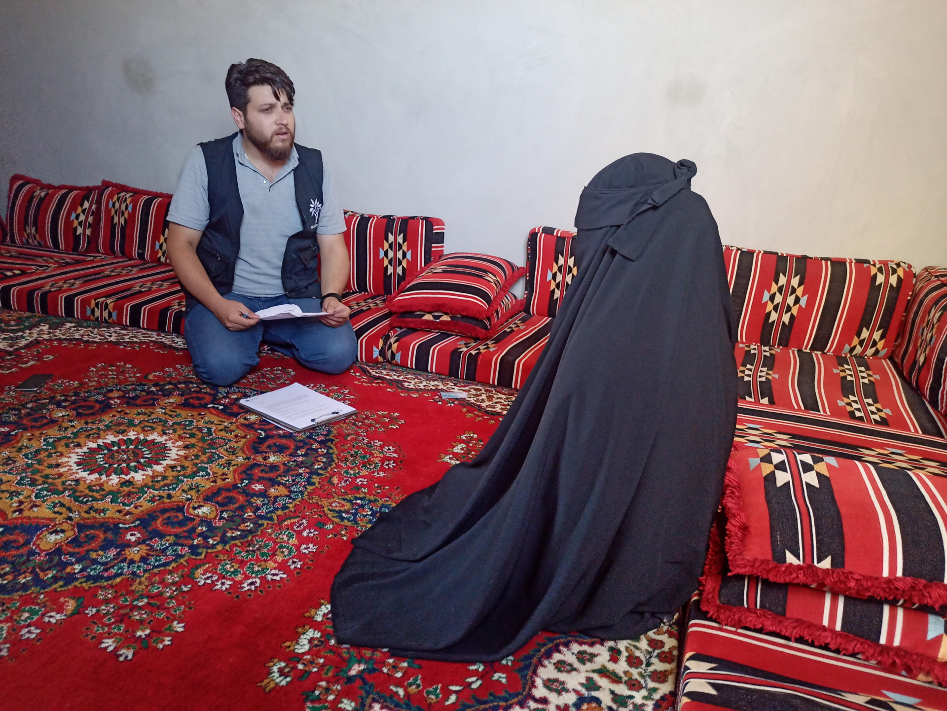 Mariam suffers from axial spondyloarthritis and needs treatment