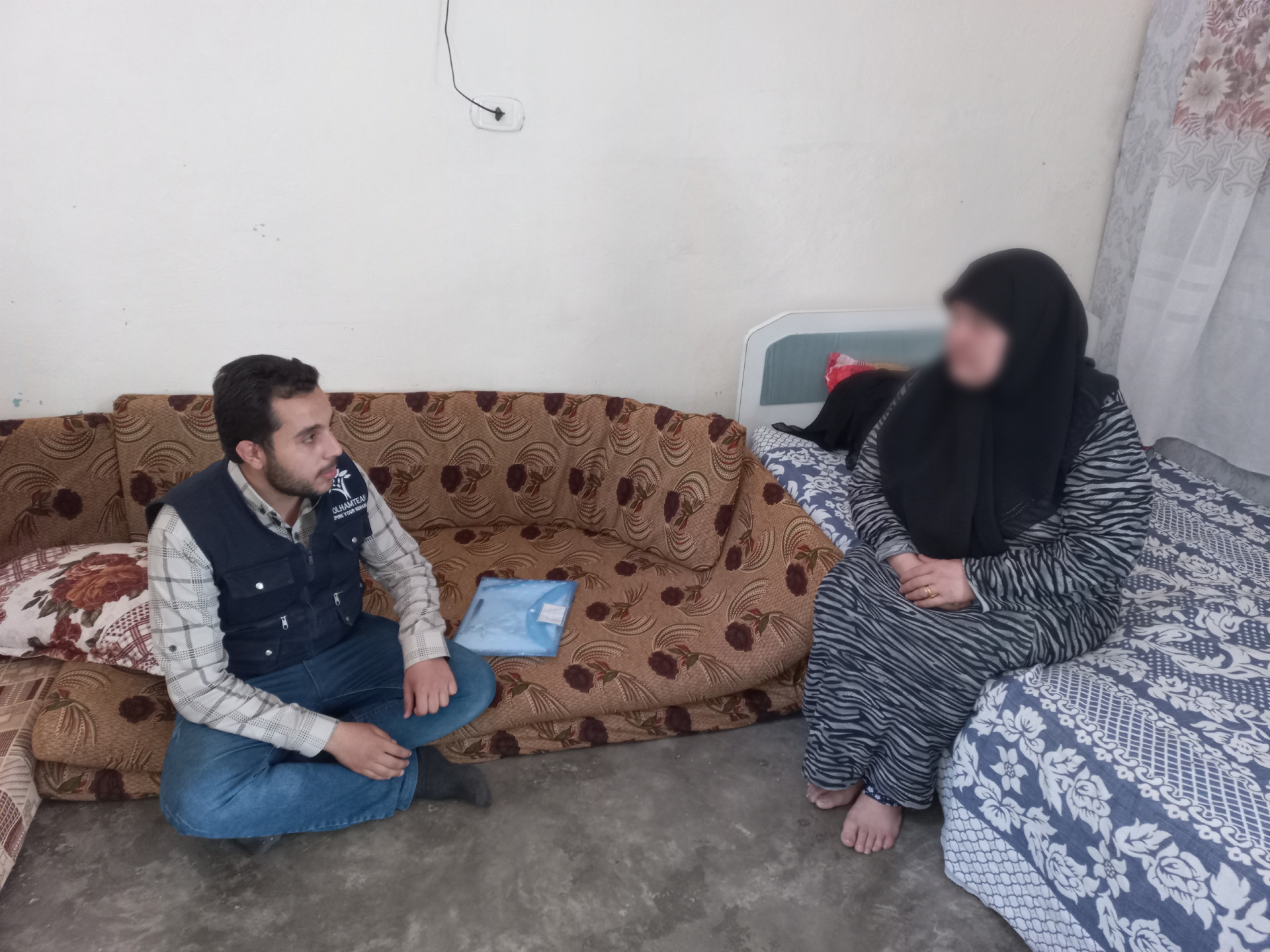 Fatima is alone and suffers from health problems and needs an MRI to find out the reason