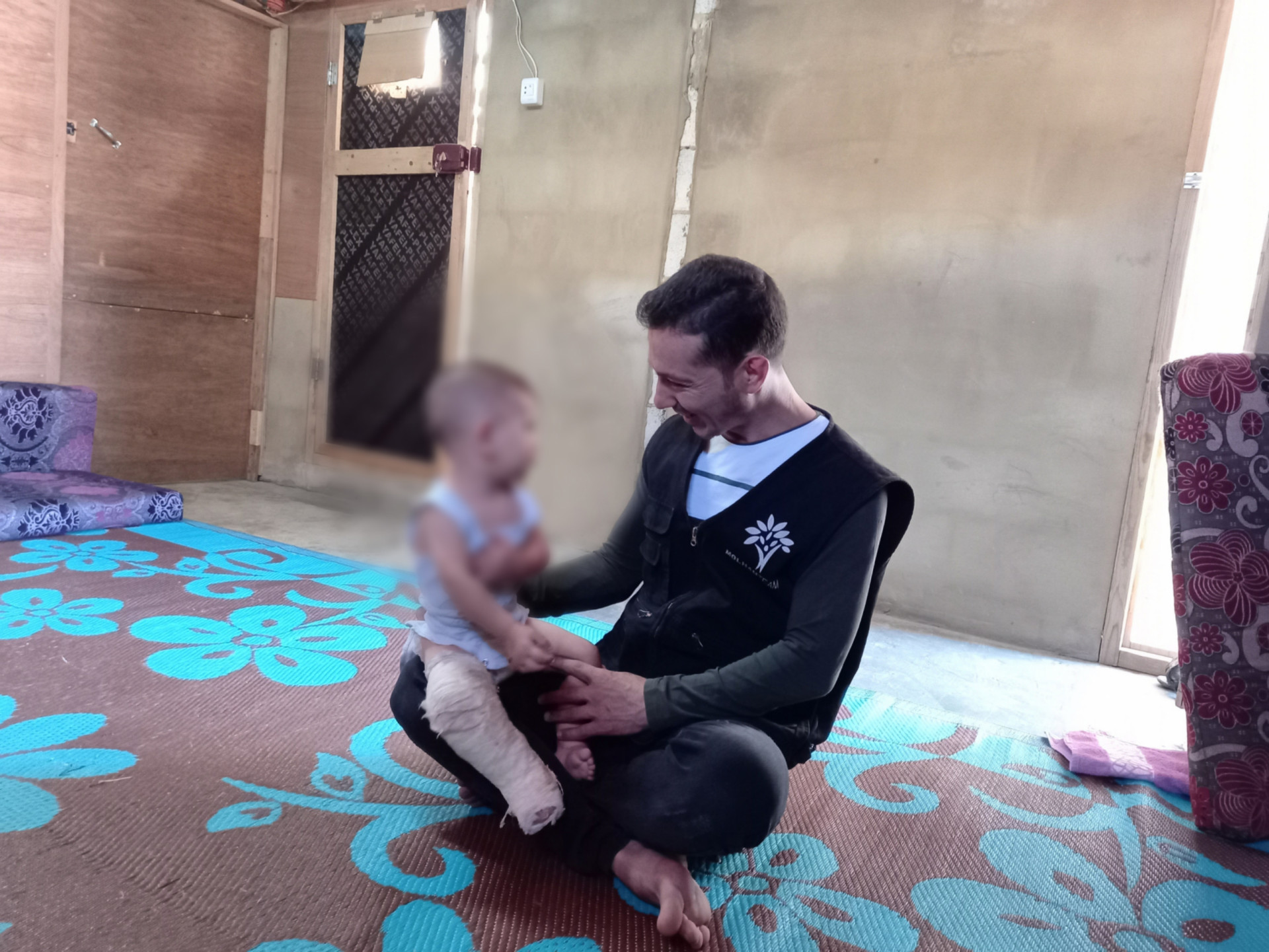 Ibrahim is with bone fracture and needs urgent surgery