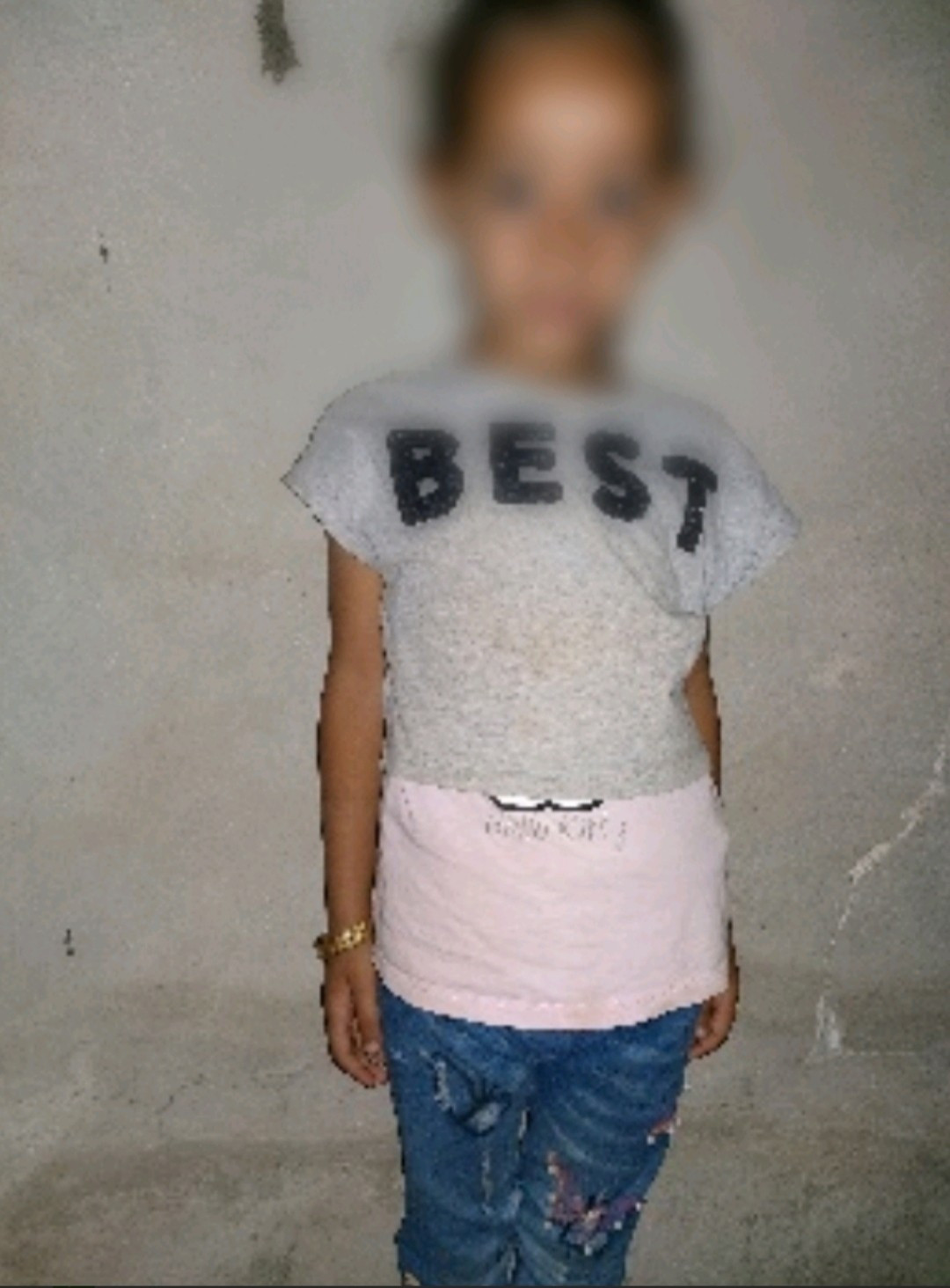 Maria, an orphan from Aleppo