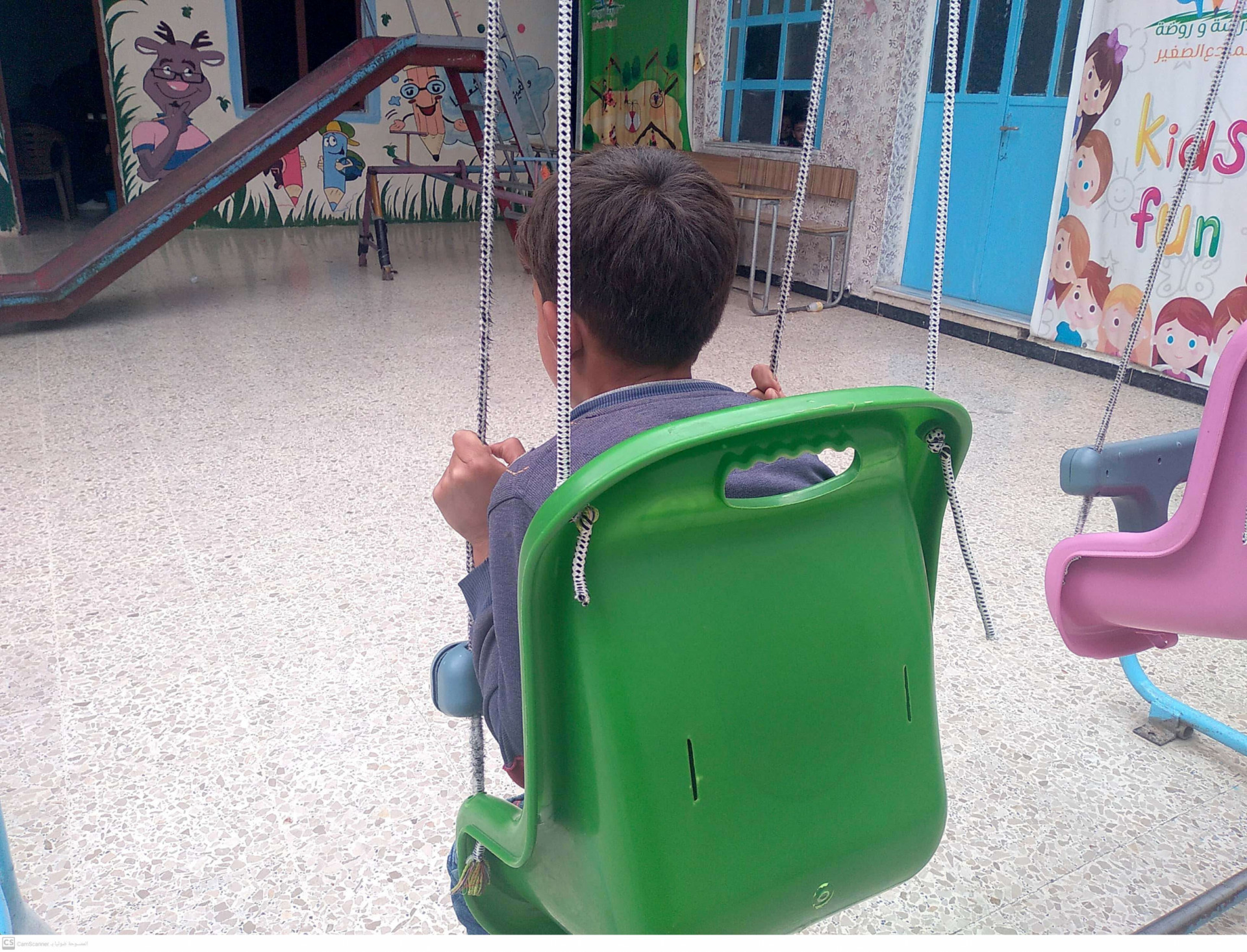 Mohammad is an orphan from Eastren Ghouta