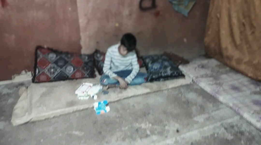 A child with Thalassemia
