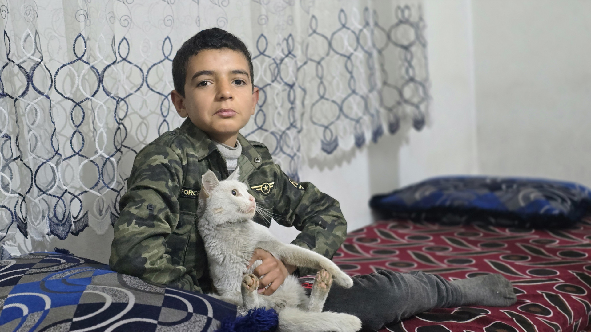 An urgent surgery to save our little Ibrahim’s eyesight