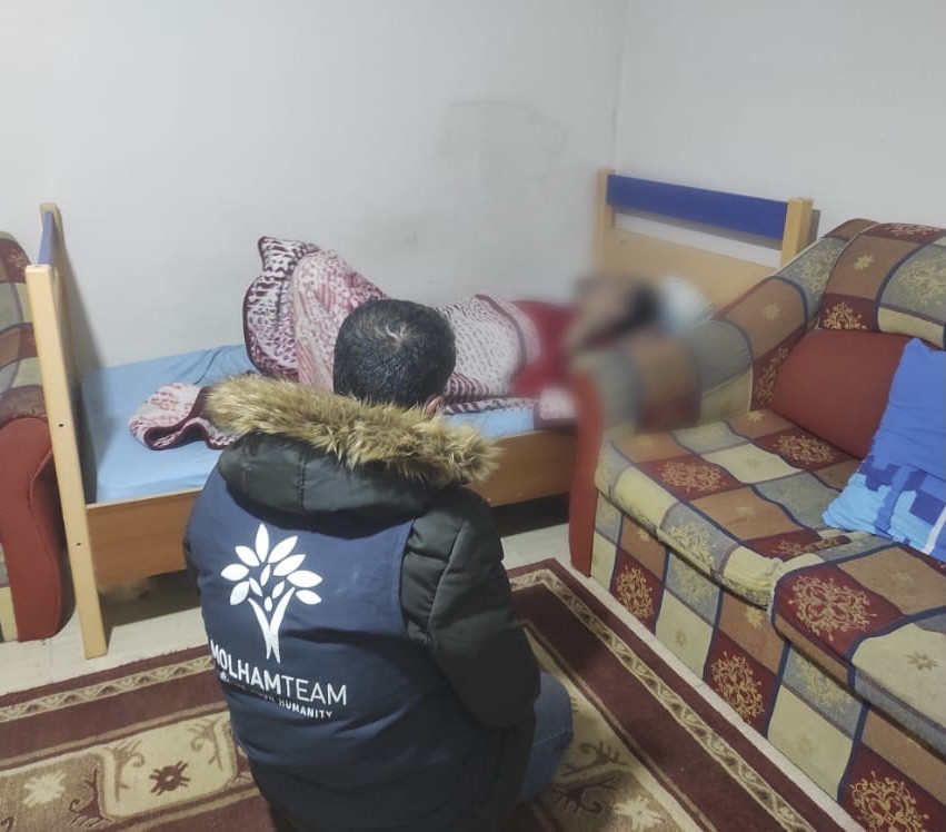 Marwan, a blind disabled man needs help.