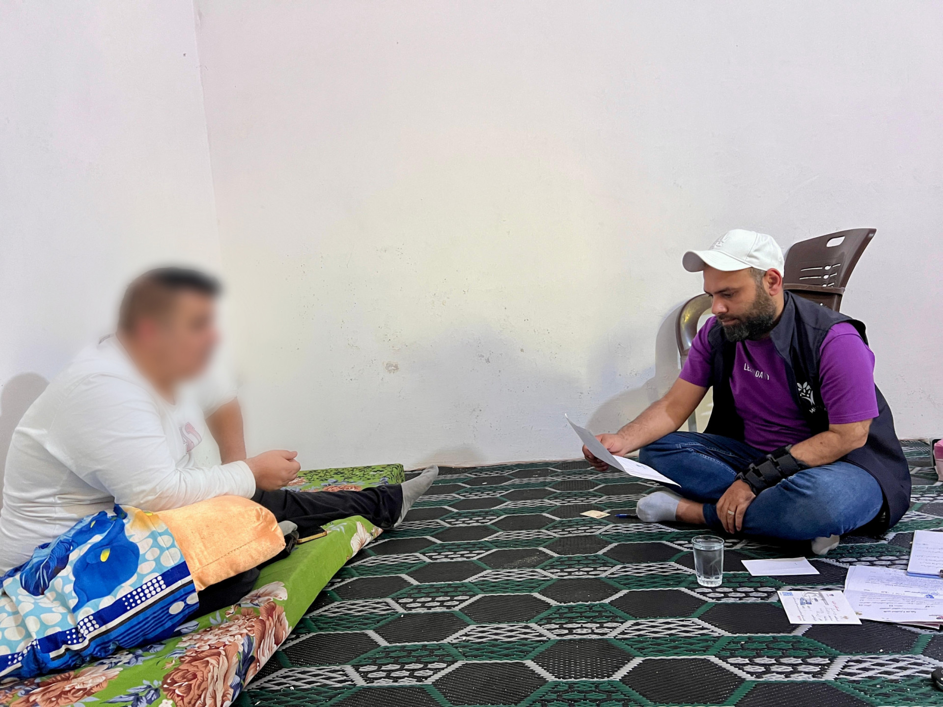 انسداد شرياني يهدد حياته