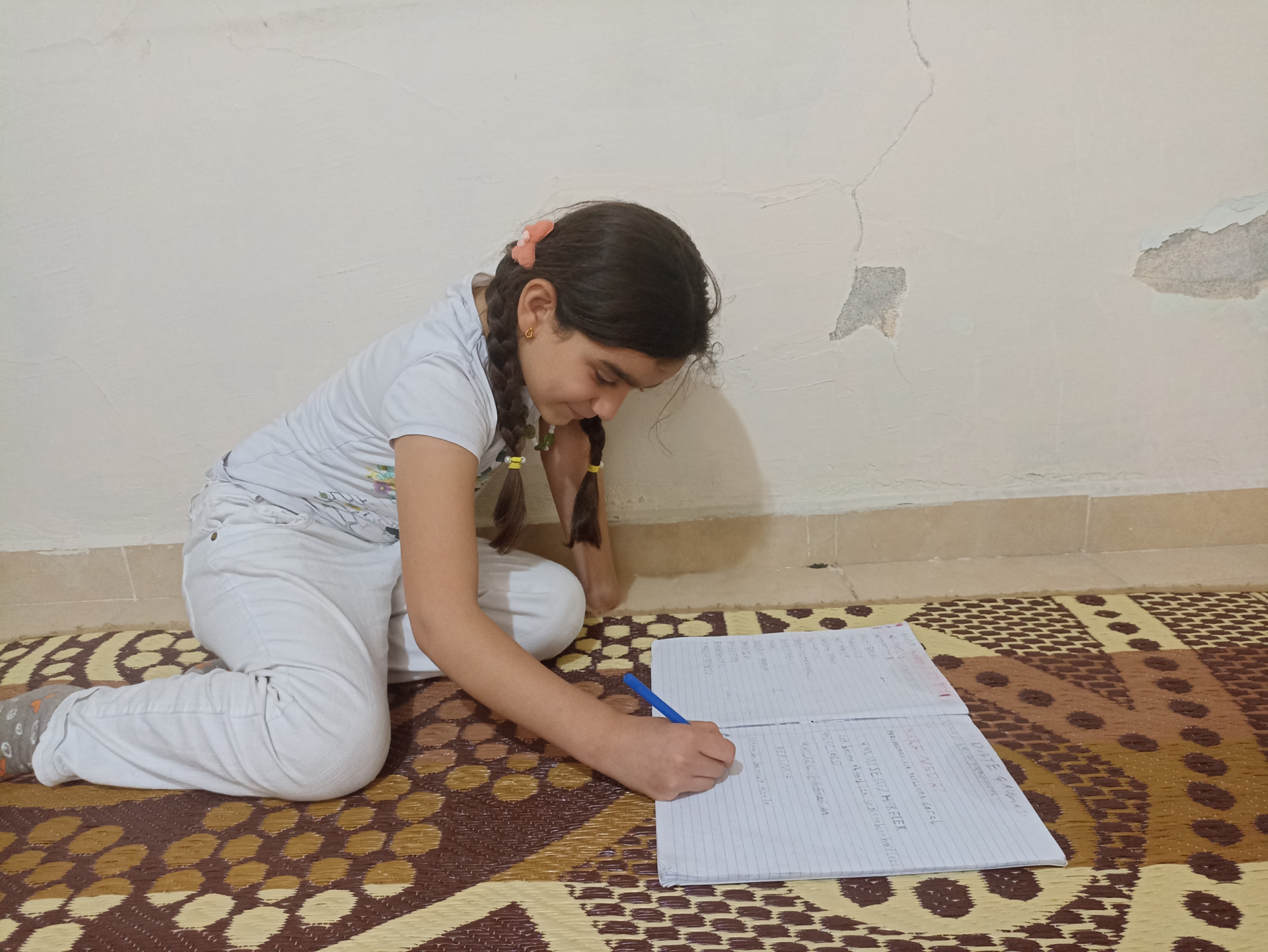 Saja needs a hearing aid to hear the beautiful sounds of the world around her!