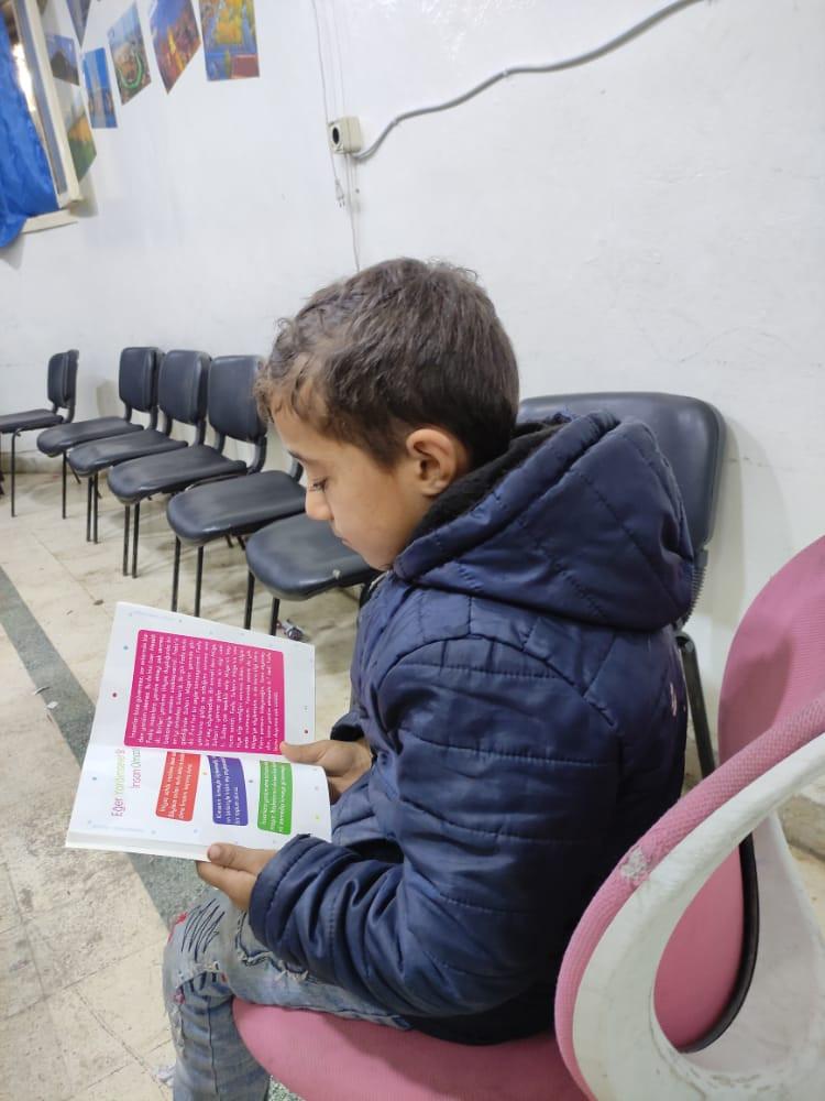 Youssef, an orphan from Idlib