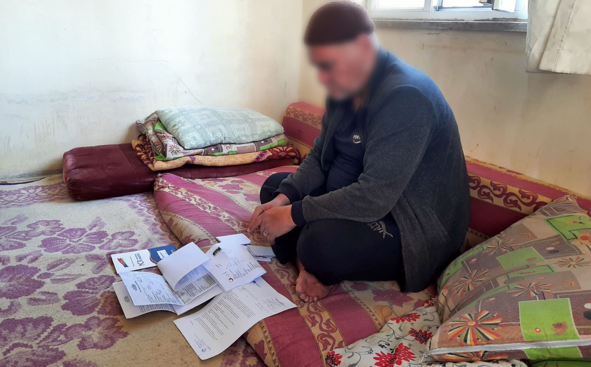 Old Fadel suffers from laryngeal cancer and needs voice prosthesis!
