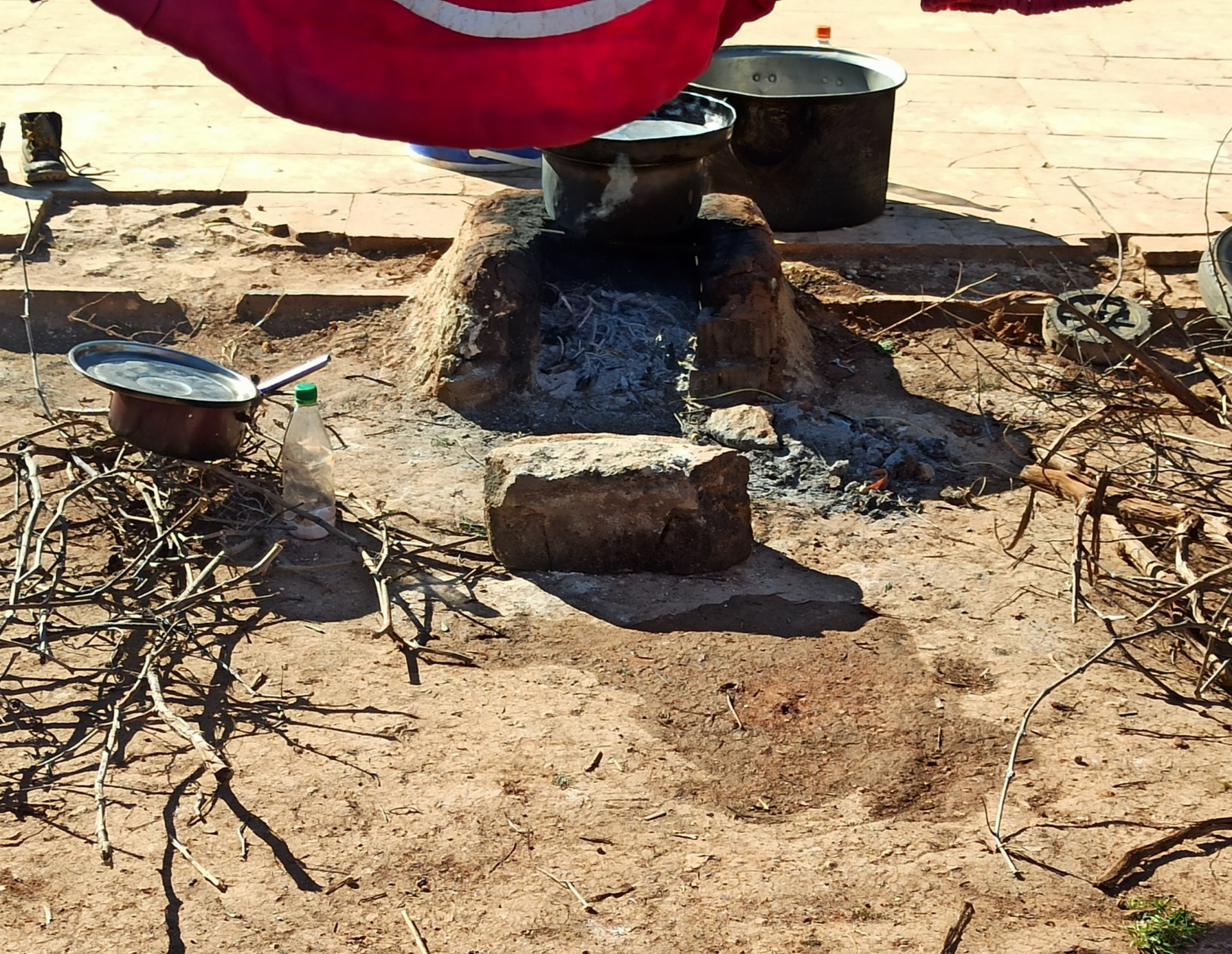 Wisal is the only provider for five children who lost their father