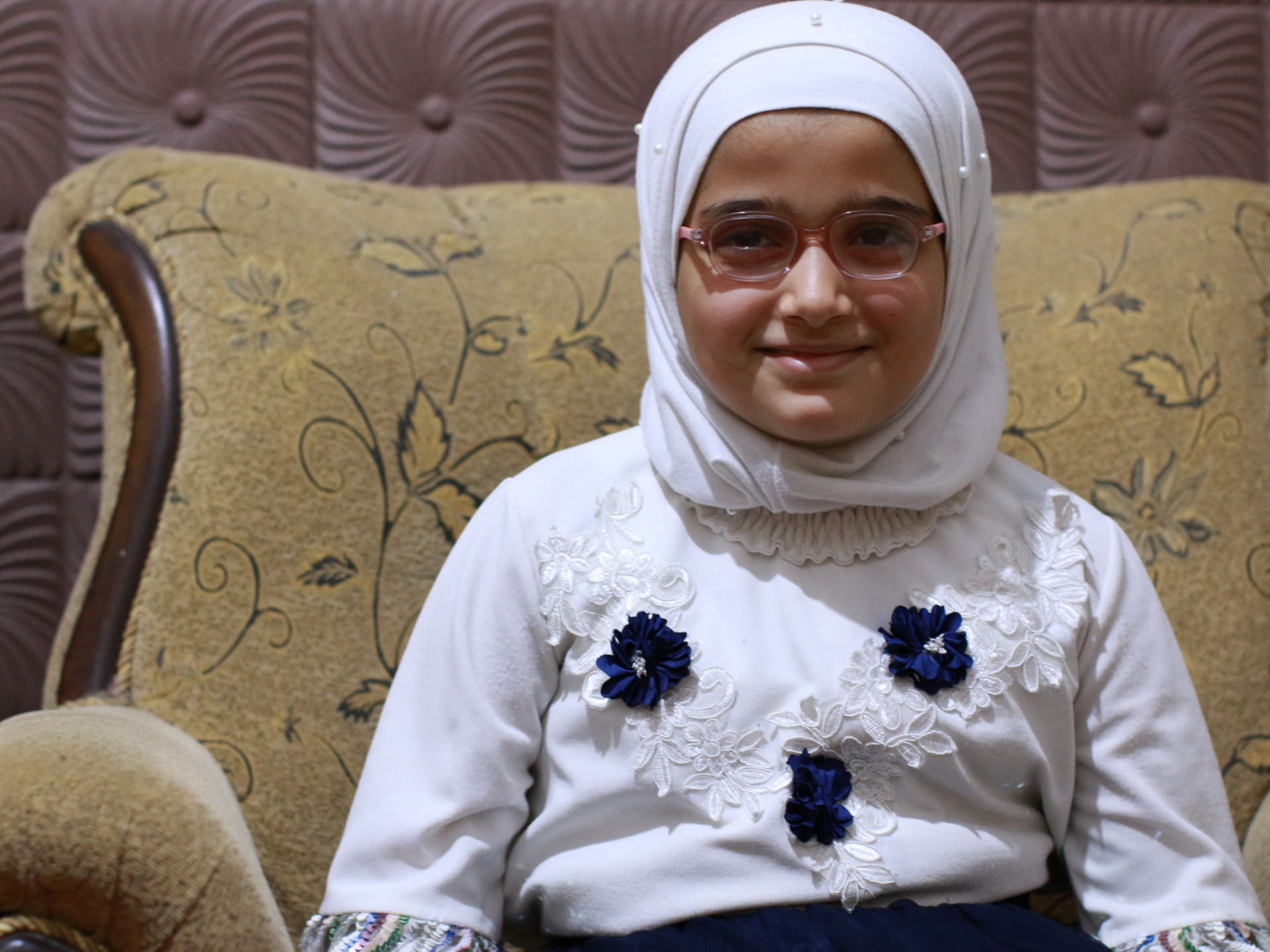 Maria, an orphan from Ariha