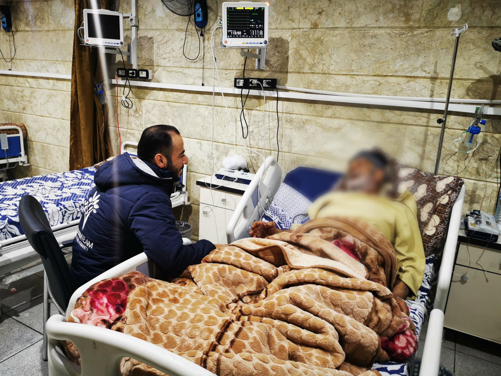 Suhail has acute myocardial infarction and is bed-ridden