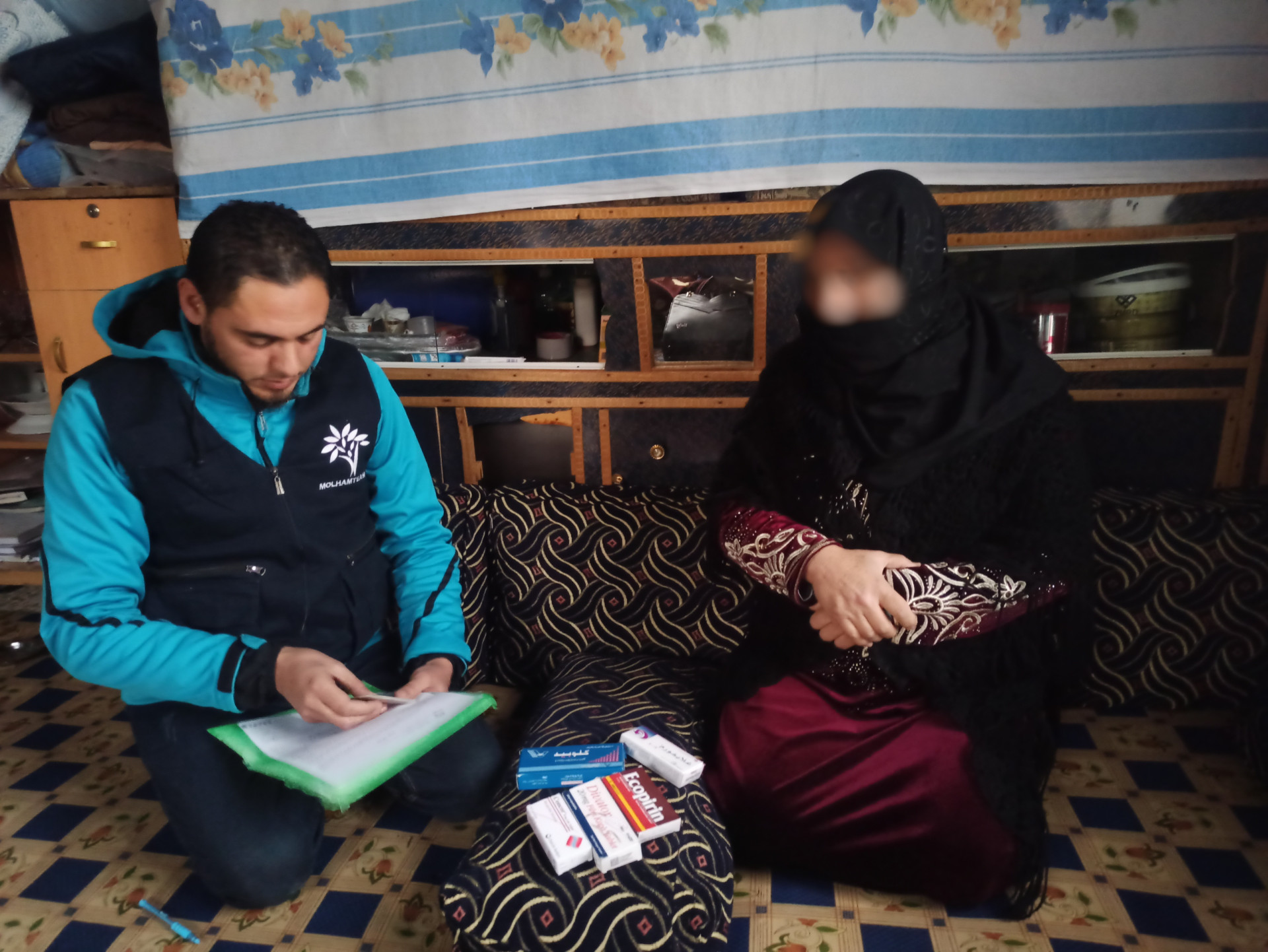 Mayada's prayer will reach those who help her overcome her illness.