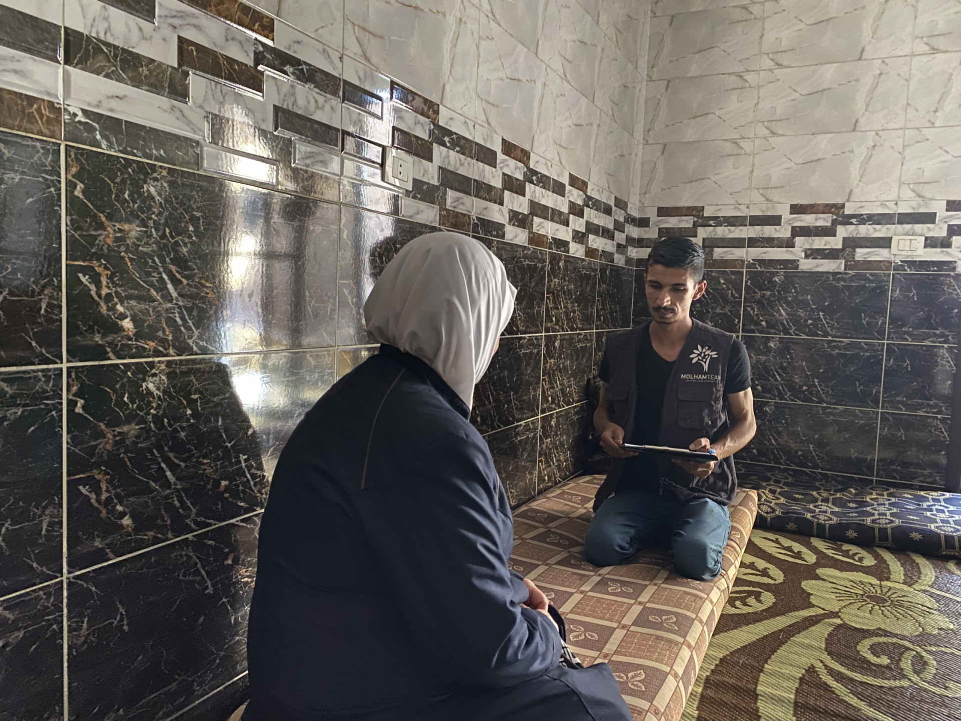 Amina is helpless and needs your support