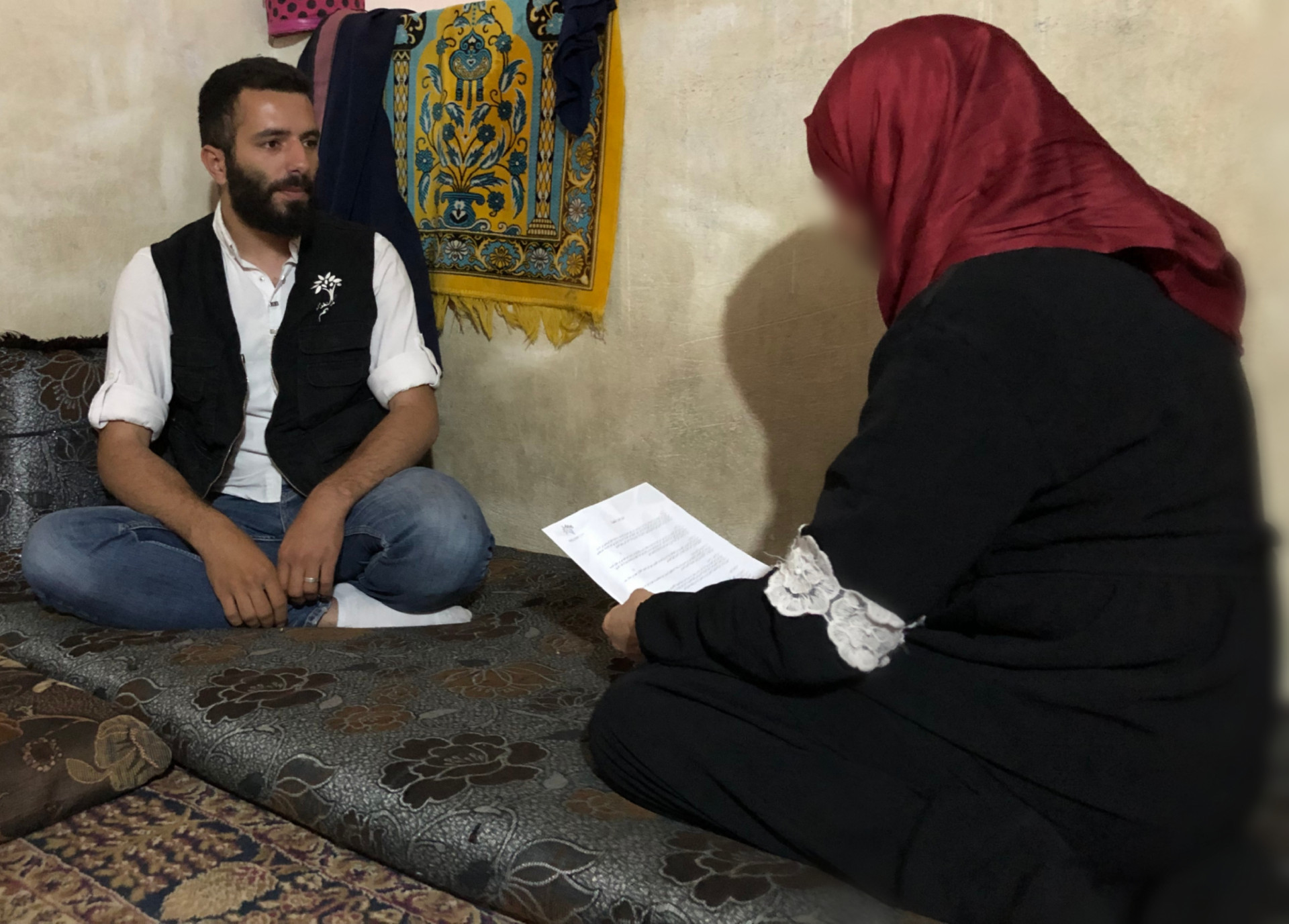 A displaced family has accumulated debts and needs your help