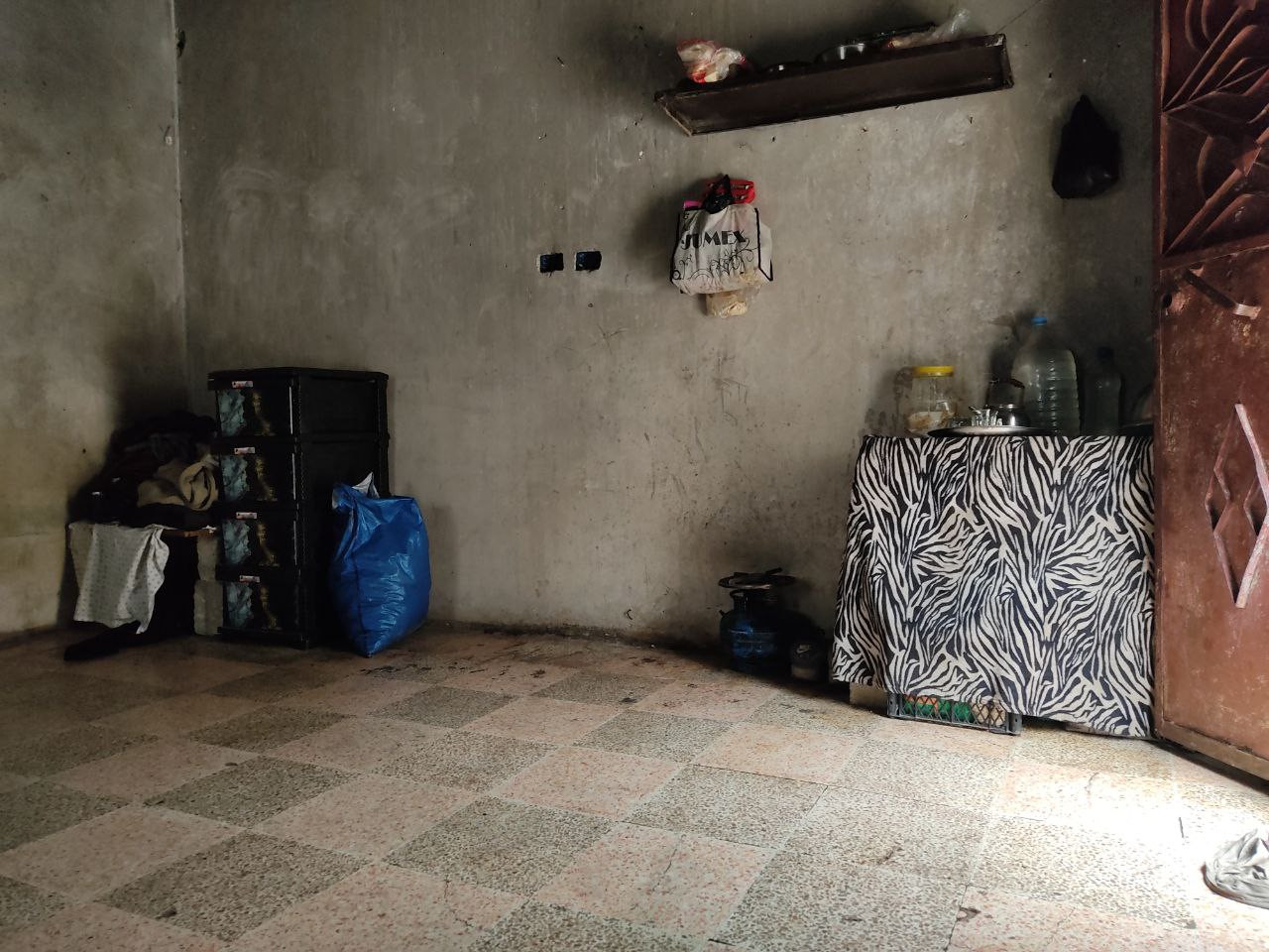 Isam was displaced with his family to live in dire conditions