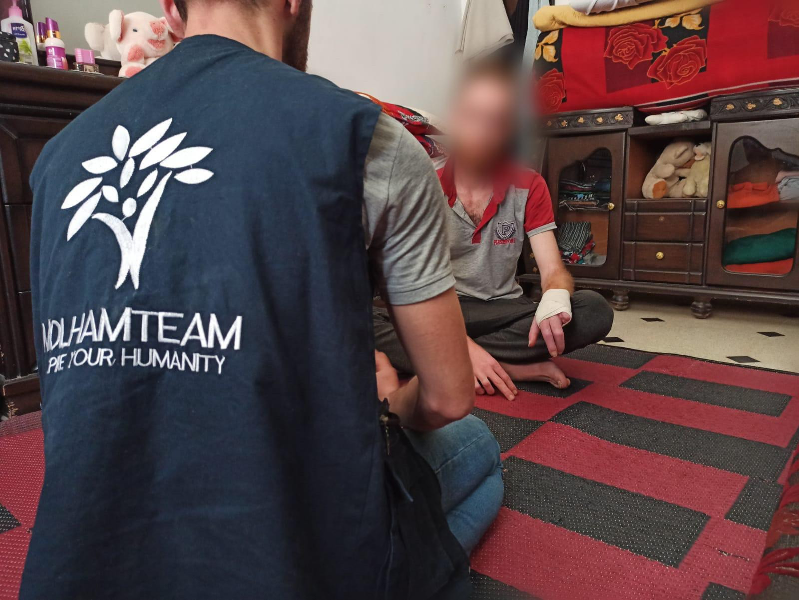 An injury turned the family's life upside down