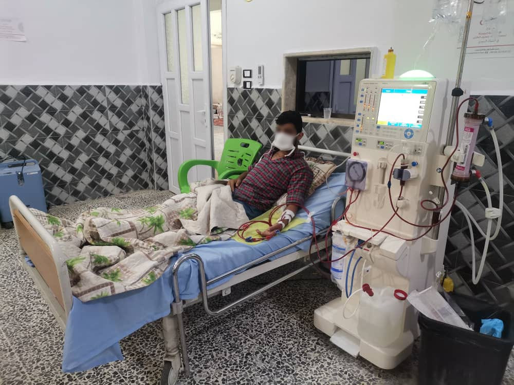 Isamael suffers from renal failure and needs support