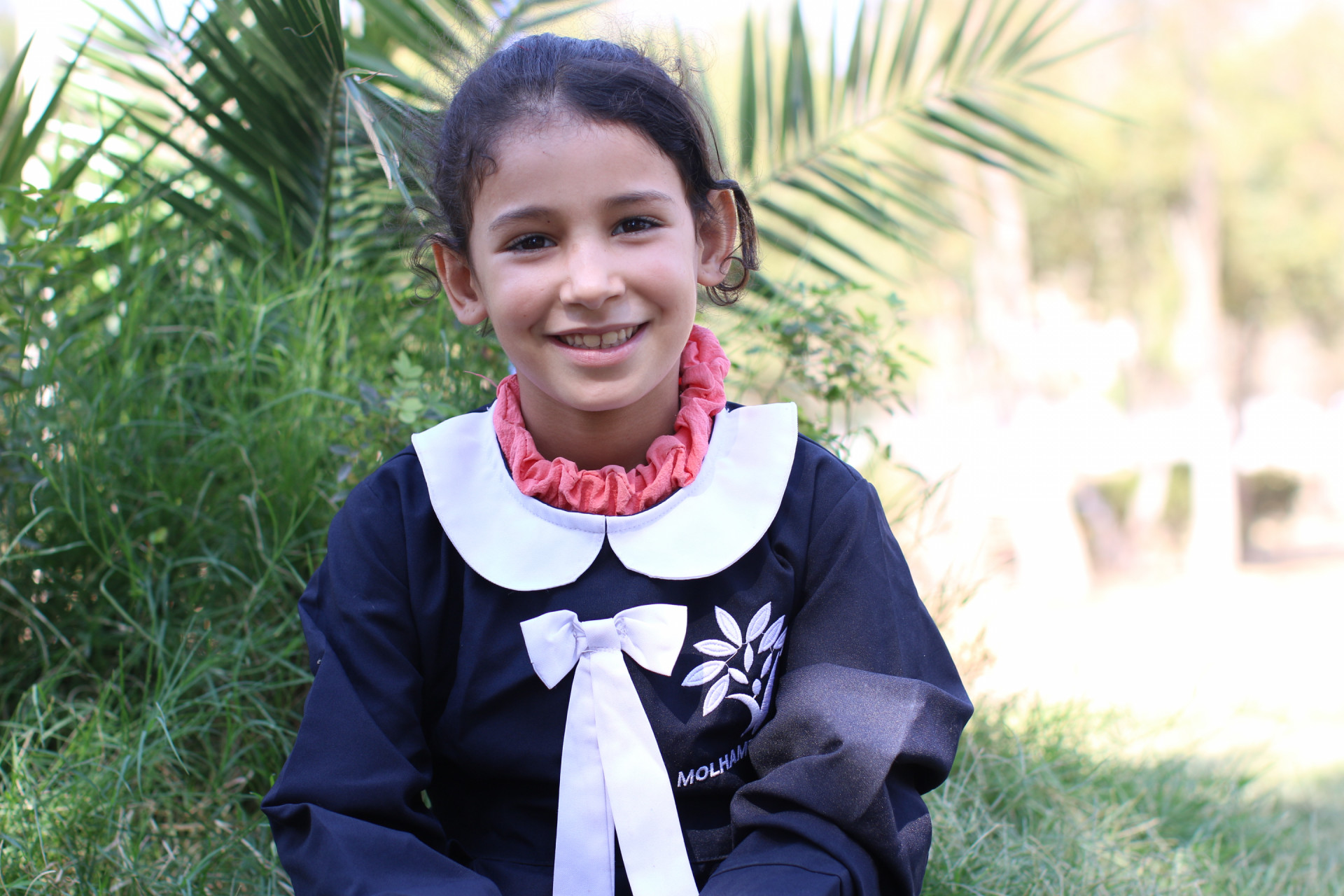 Saja is an orphan in need of sponsorship