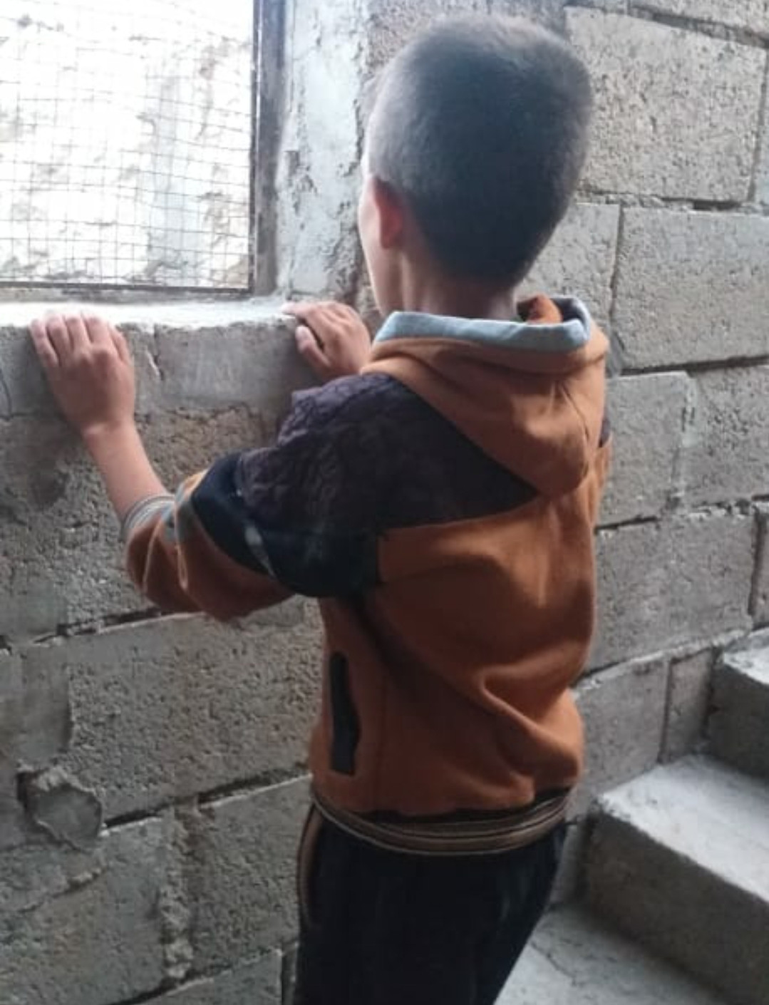 Sefo is an orphan from Aleppo