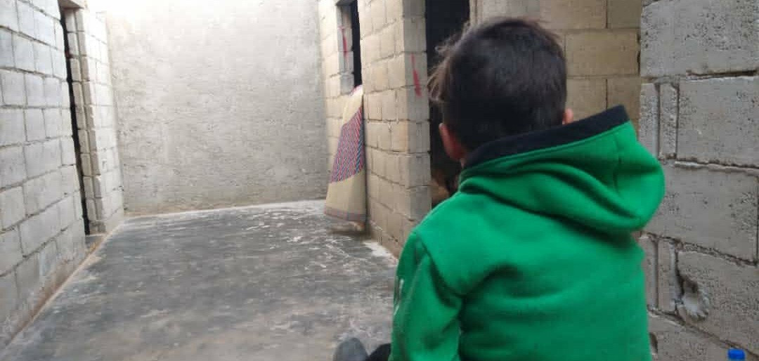 Shams-Alddin, an orphan from Aleppo