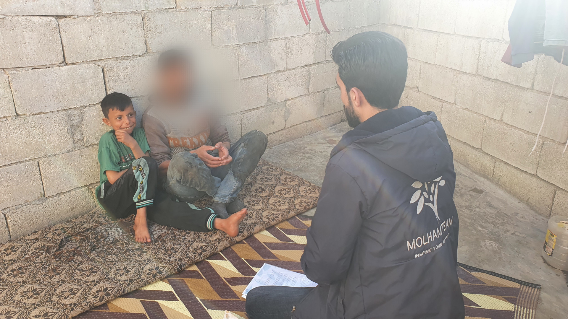 Mahmoud is a young man who needs your help.