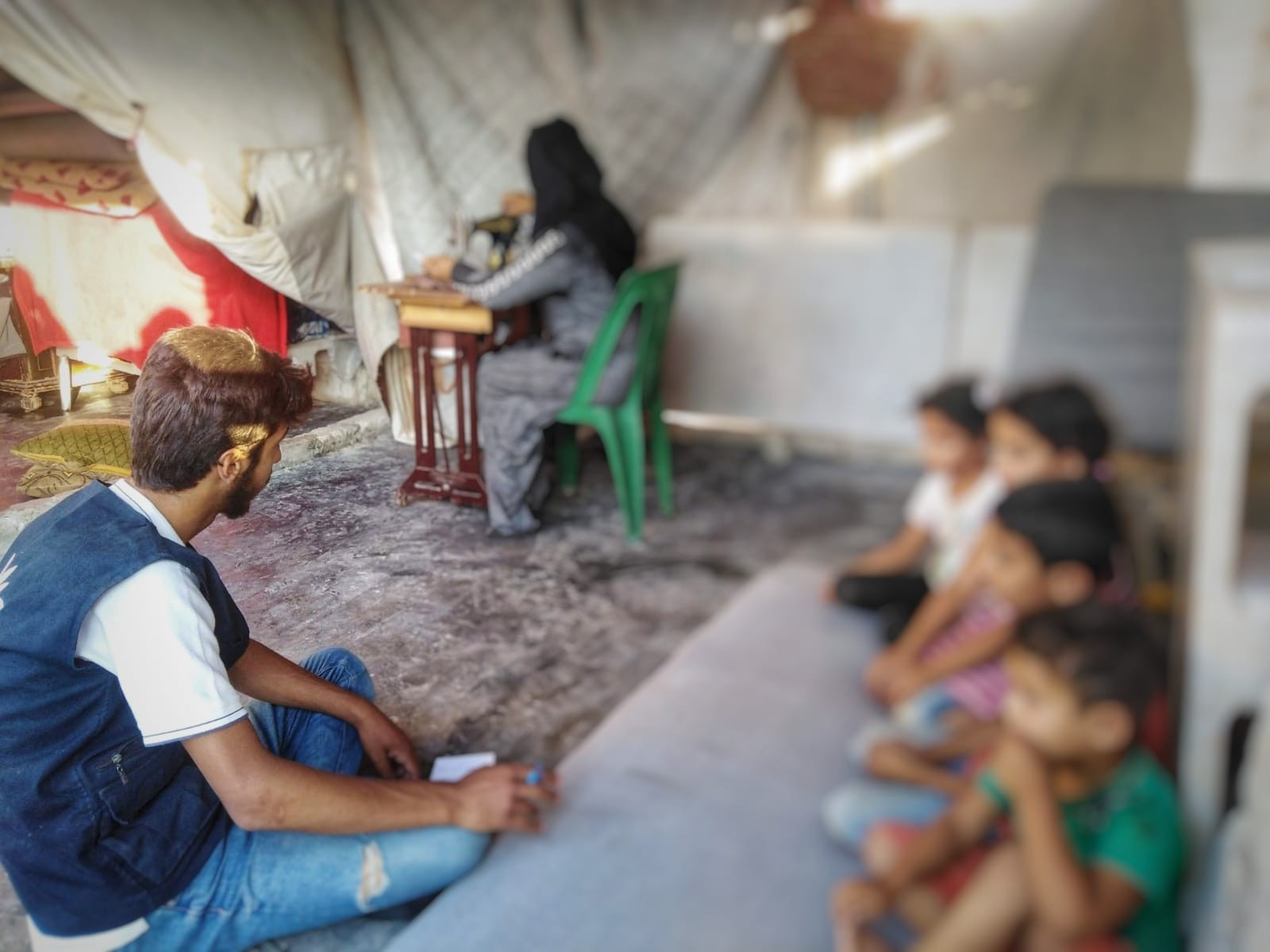 A displaced family needs a sum of money!