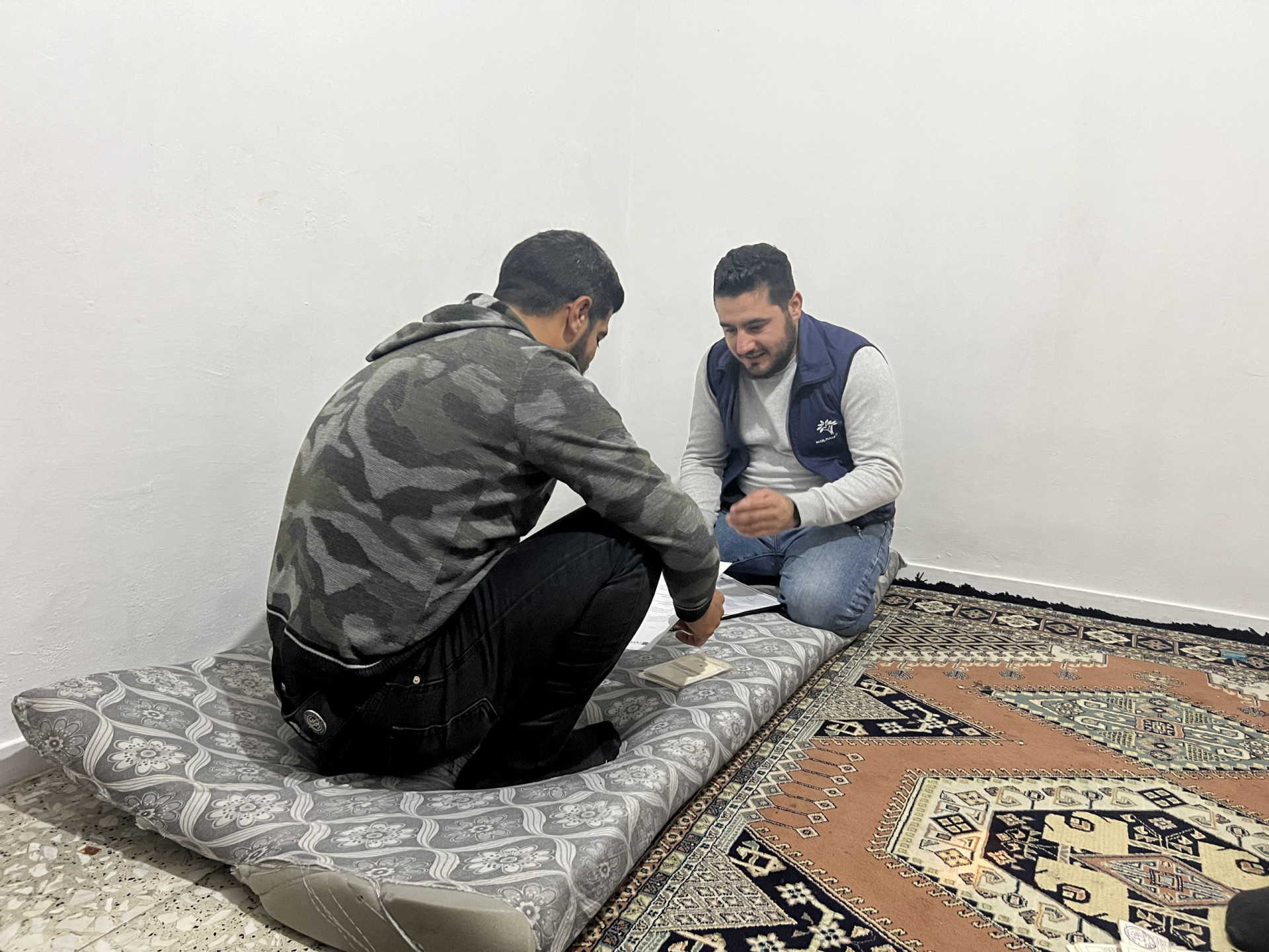 Zakaria has lost his house and he needs living expenses