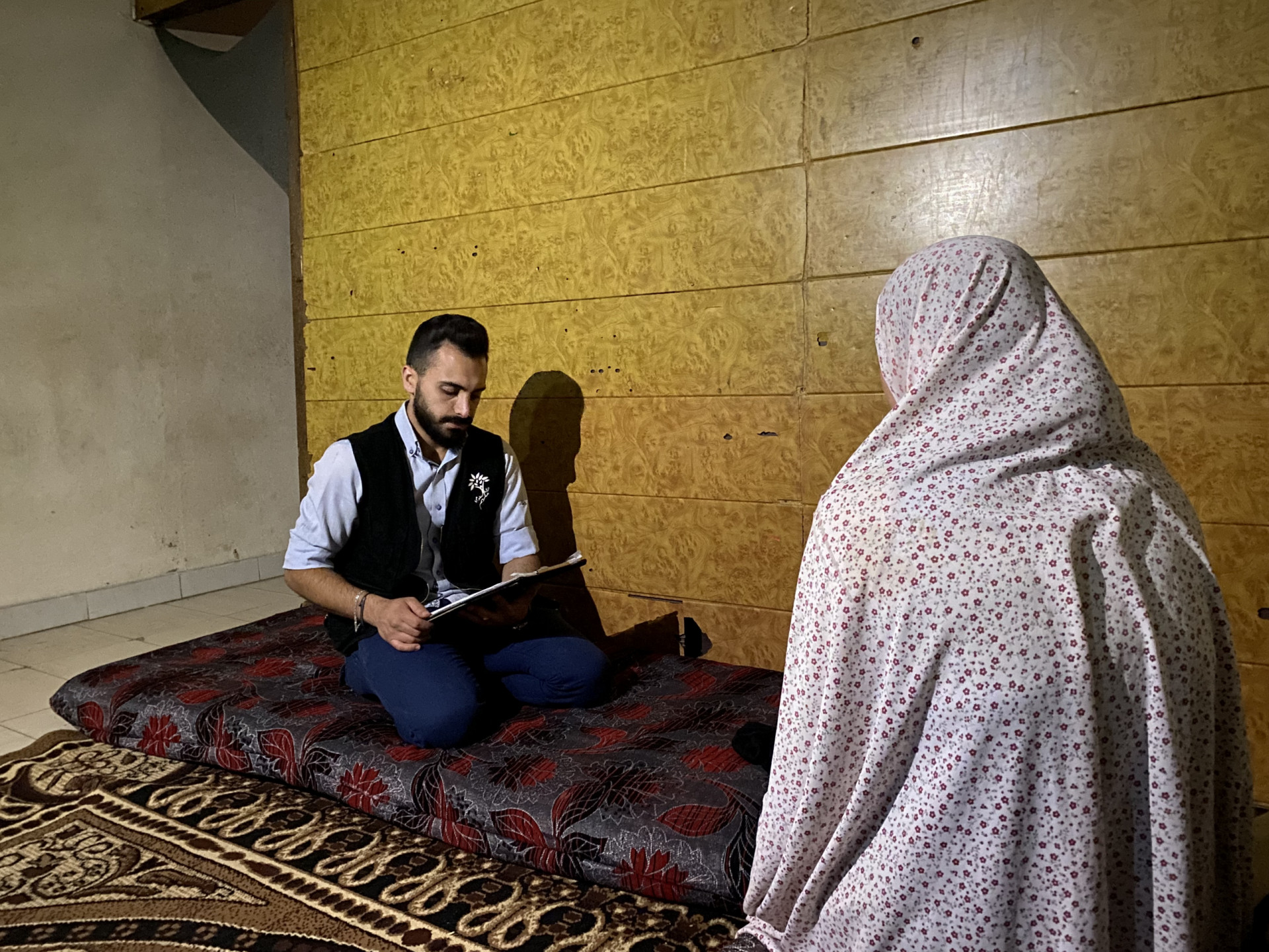 Abeer and her husband suffer amid poor living conditions