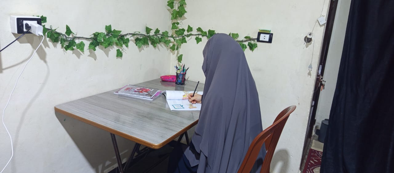 Haneen, an orphan from Aleppo