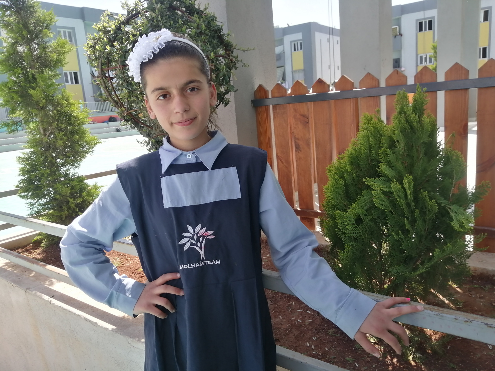 Shahd is an orphan girl who needs sponsorship