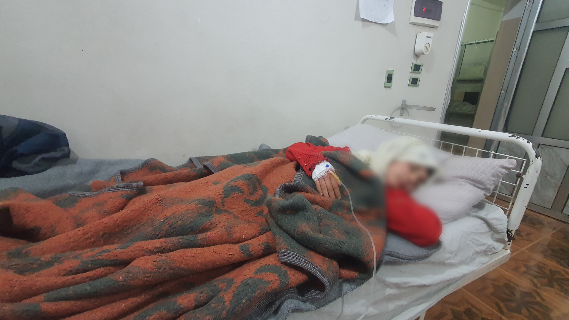 A young girl is sick and needs medication
