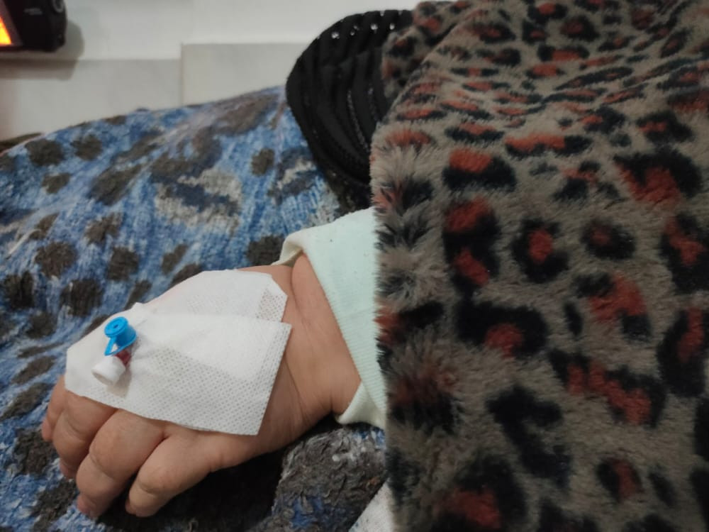 Ameenah is in need of catheterization