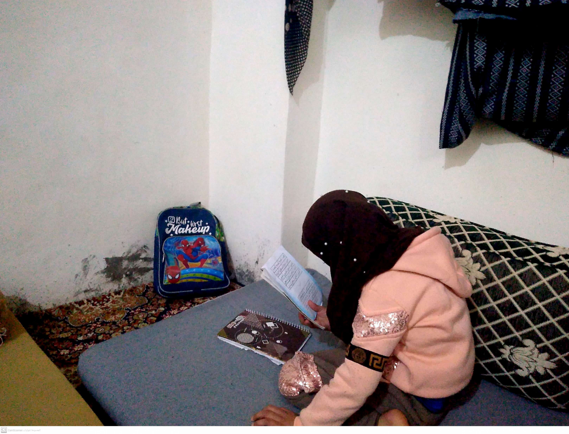 Qamar, an orphan from Aleppo