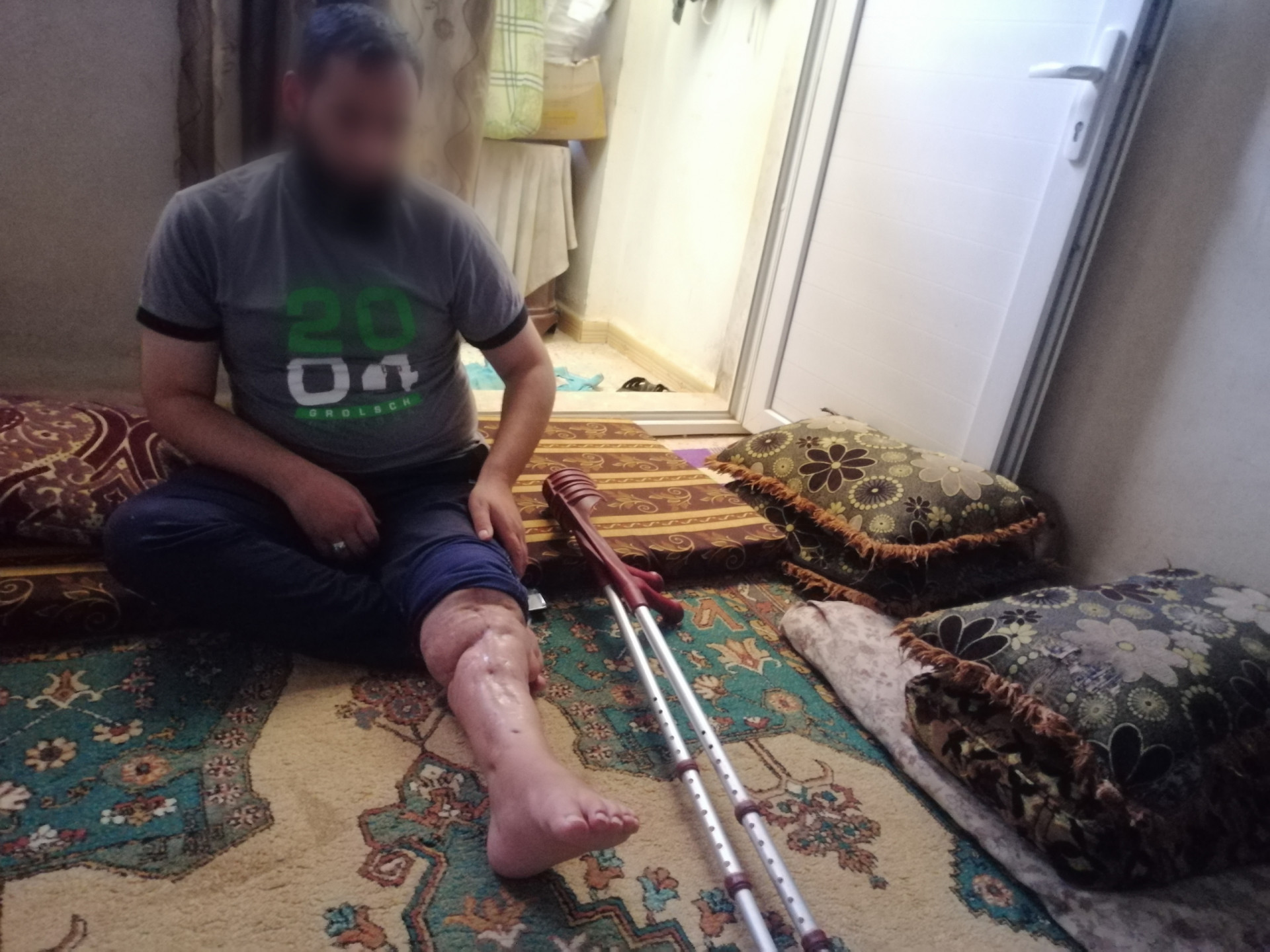 Adnan is an injured man who needs your help