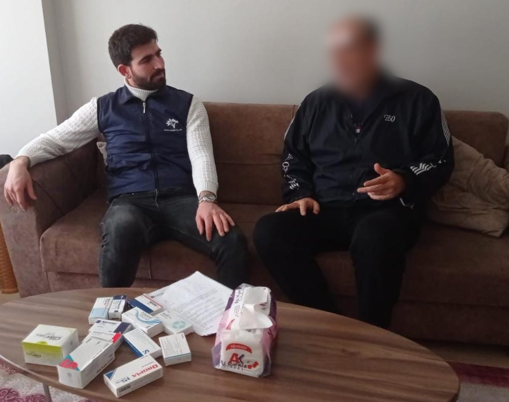 A couple from Gaza stuck in exile