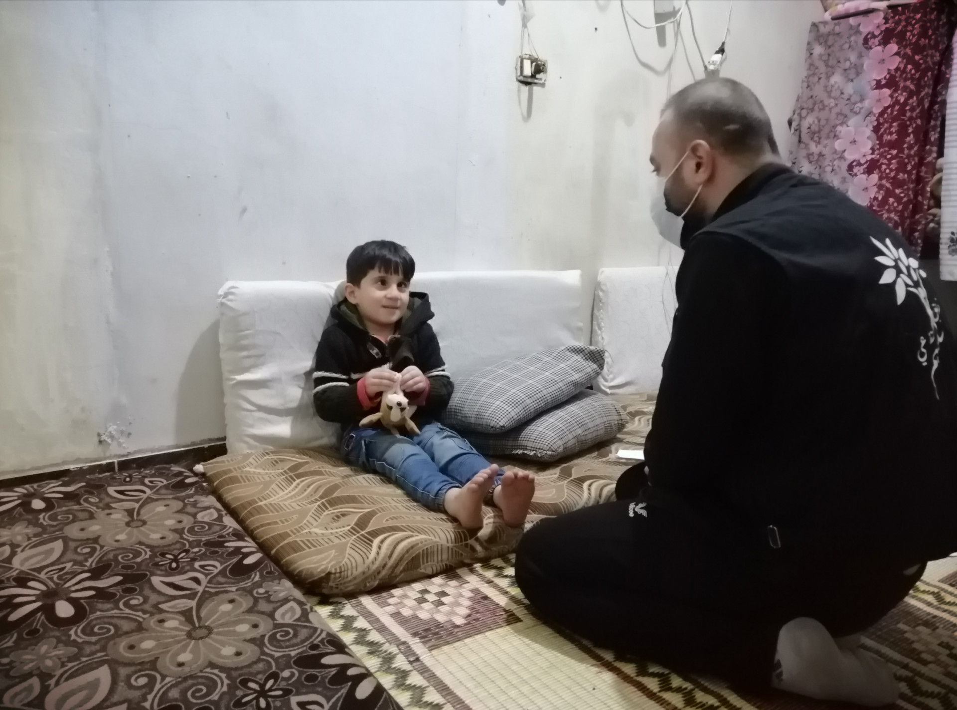 He lost his childhood when he became visually impaired! He is waiting for your to recover!