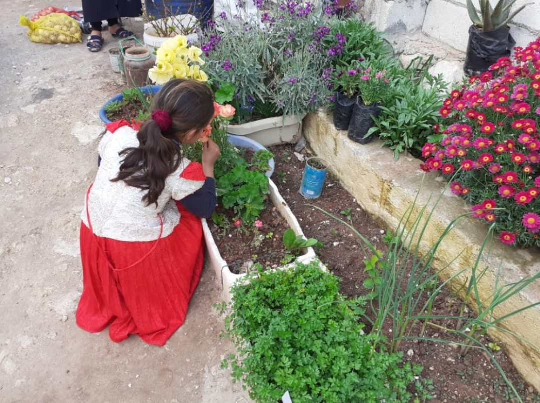 Fatima from the Idlib countryside